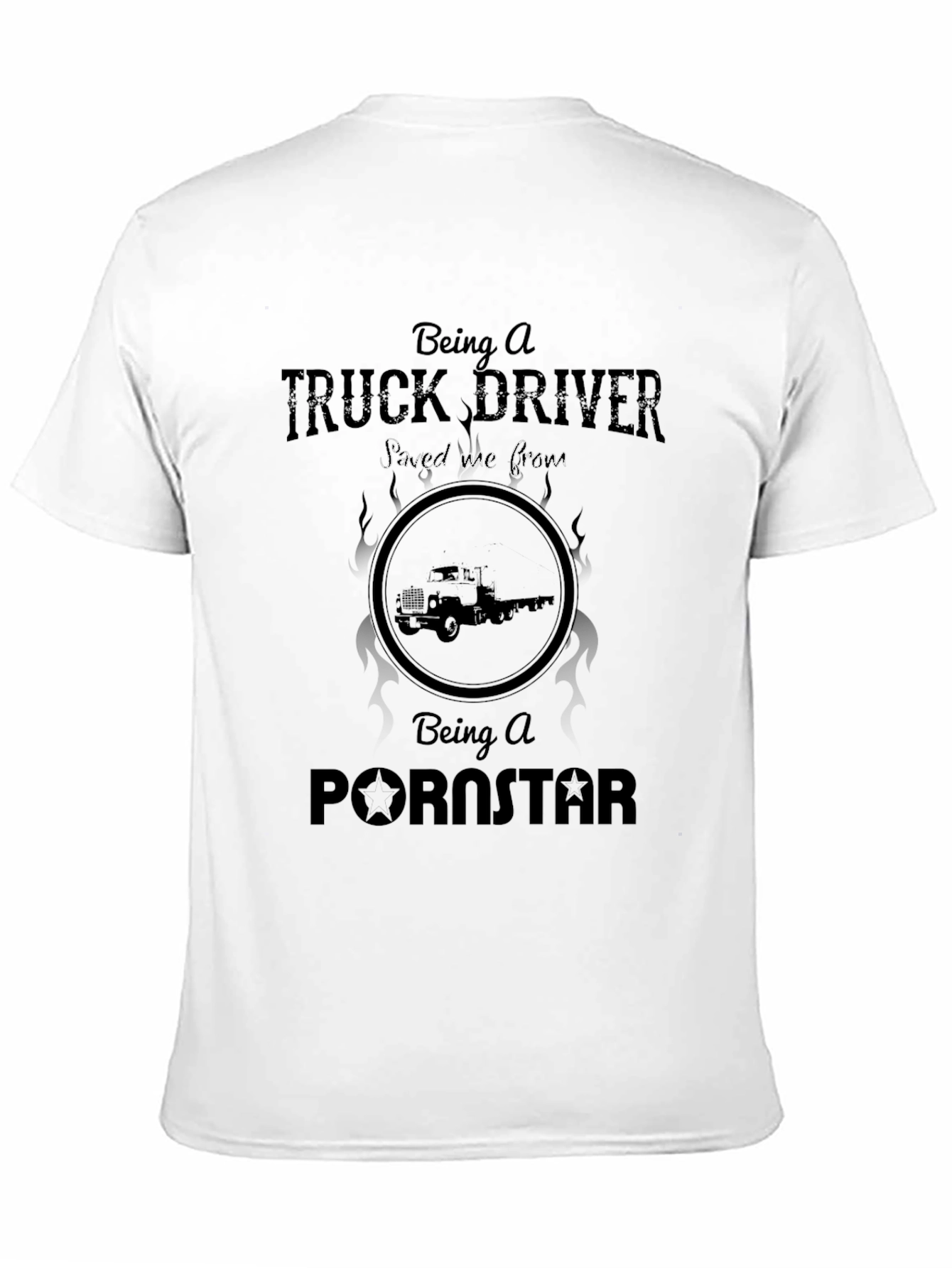 Funny Truck Driver Graphic T-Shirt