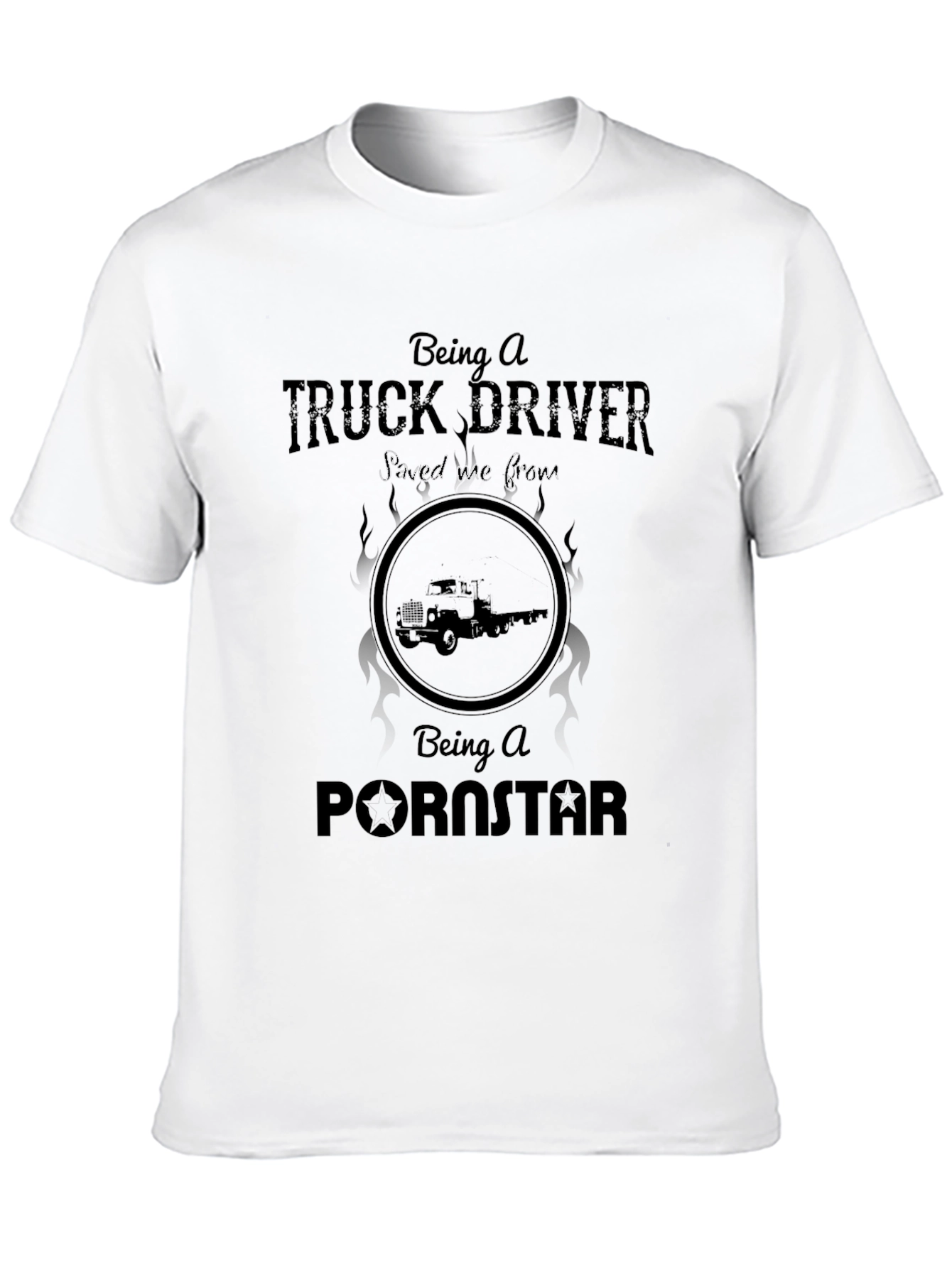 Funny Truck Driver Graphic T-Shirt