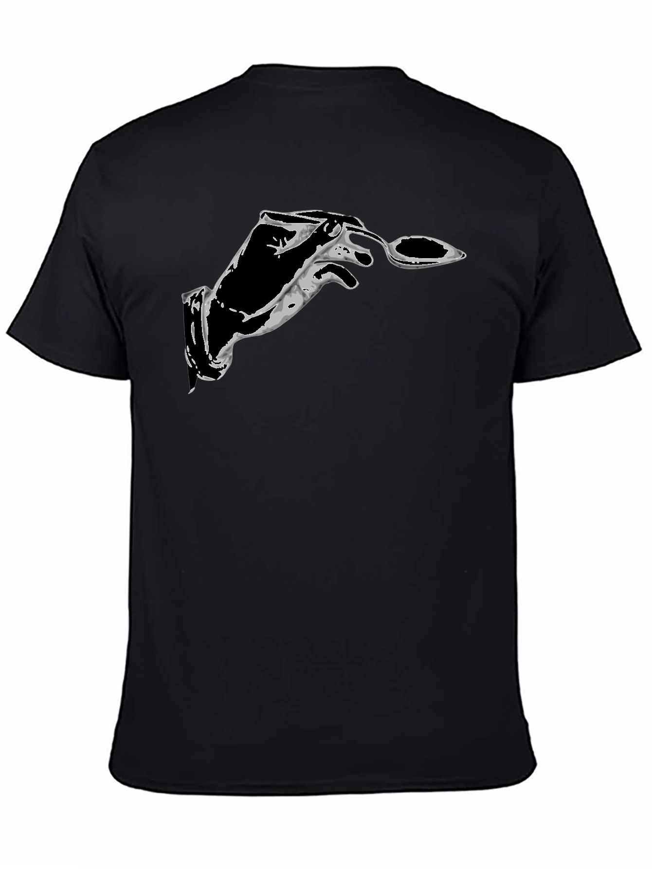 Graphic T-Shirt: Hand with Spoon