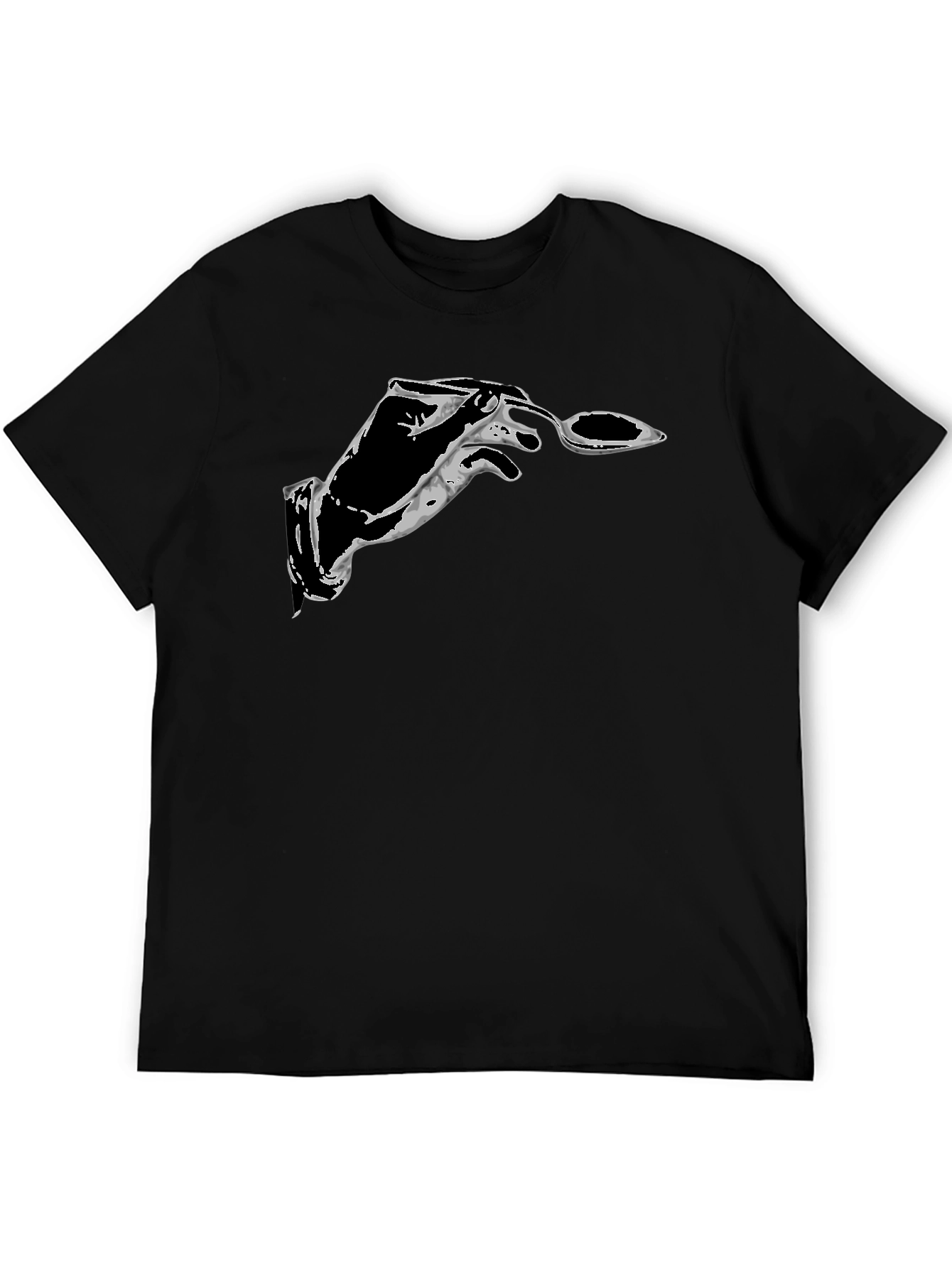 Graphic T-Shirt: Hand with Spoon