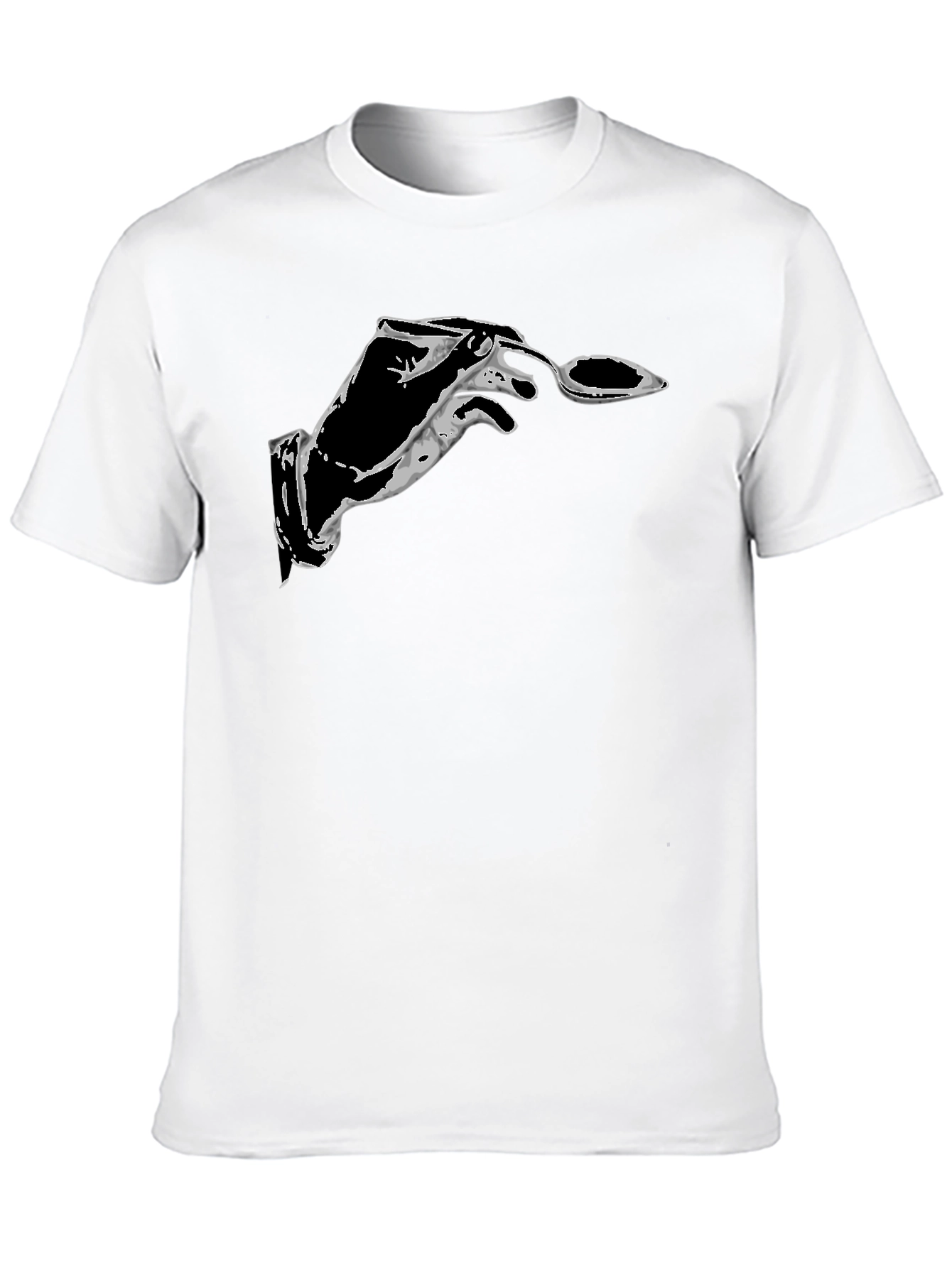 Graphic T-Shirt: Hand with Spoon