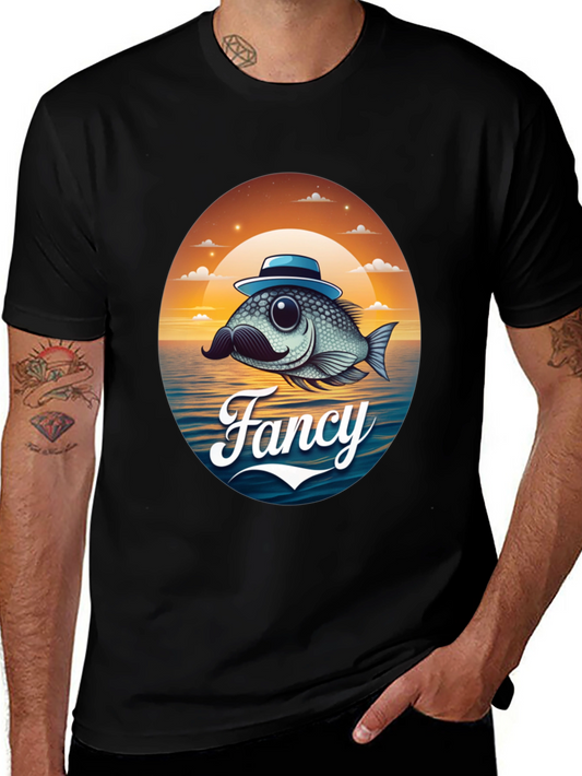 Fancy Fish Graphic T-Shirt - Unique Design