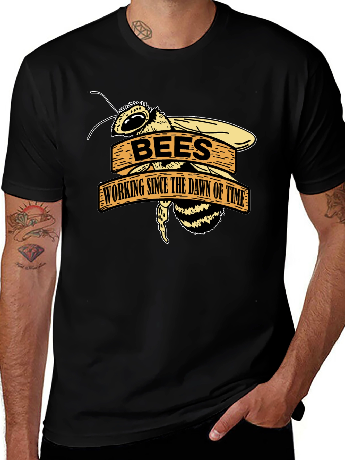 Bees Working Since the Dawn of Time T-Shirt