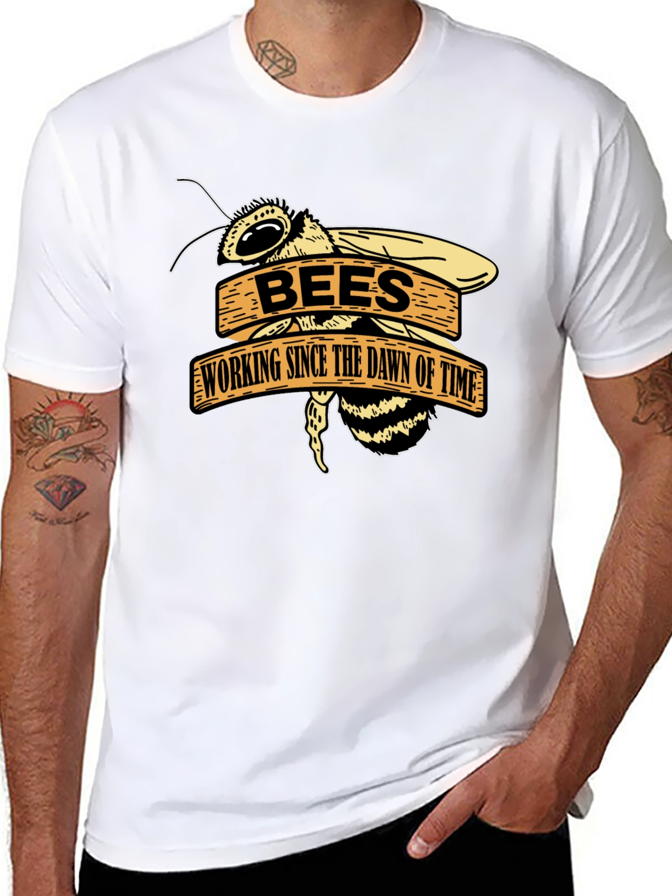 Bees Working Since the Dawn of Time T-Shirt