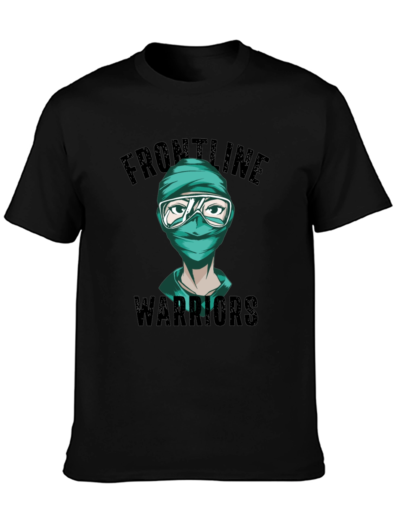 Frontline Warriors Graphic Tee - Unisex Cotton Blend