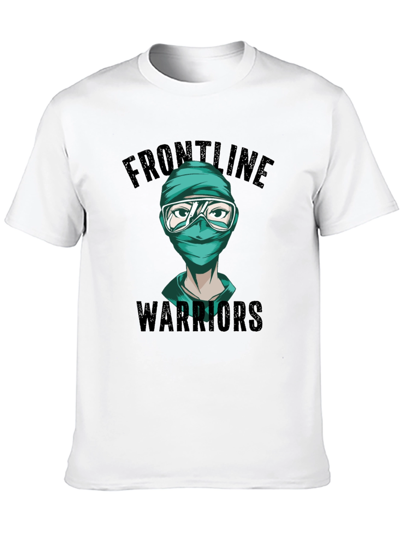 Frontline Warriors Graphic Tee - Unisex Cotton Blend