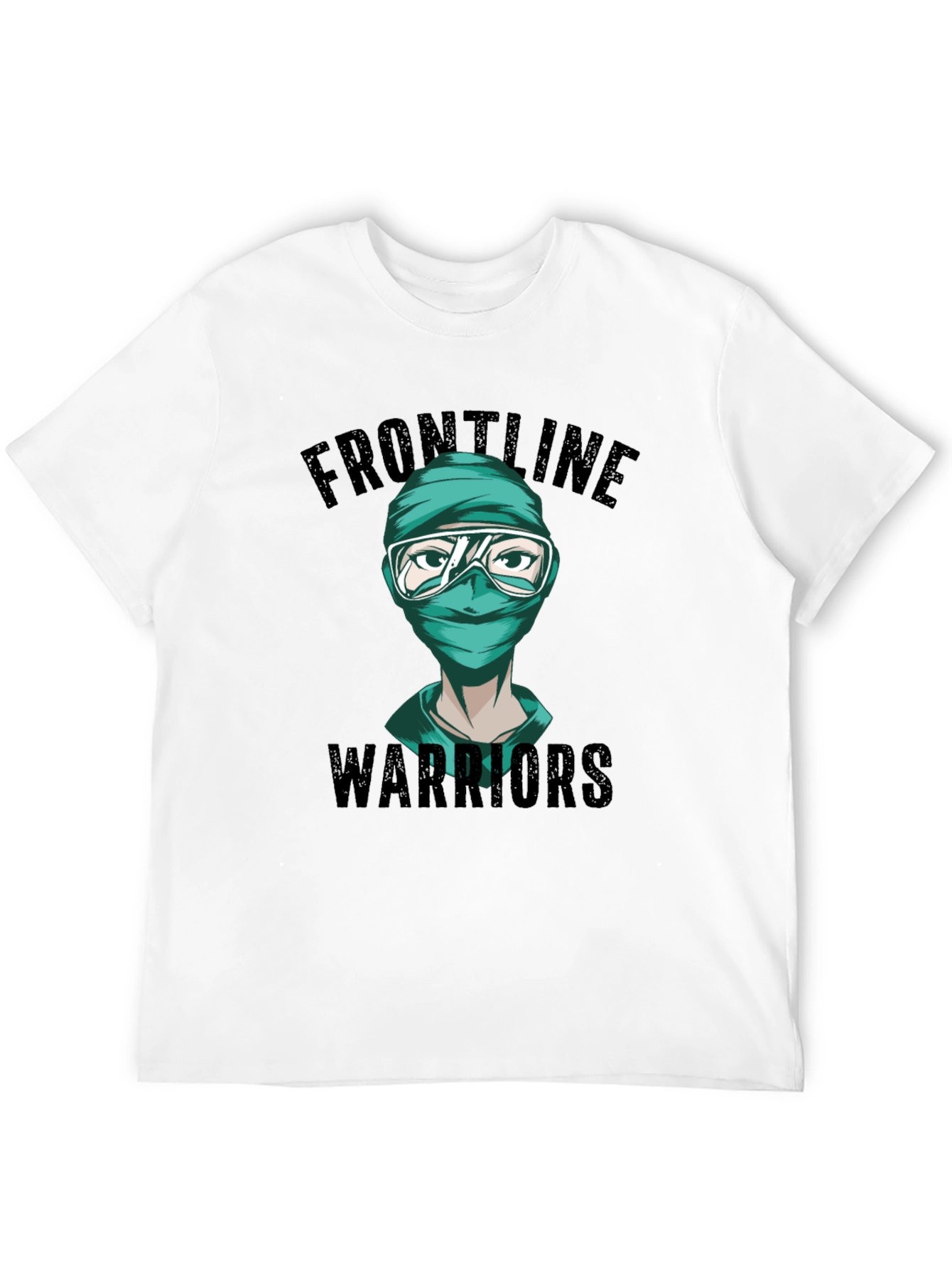 Frontline Warriors Graphic Tee - Unisex Cotton Blend
