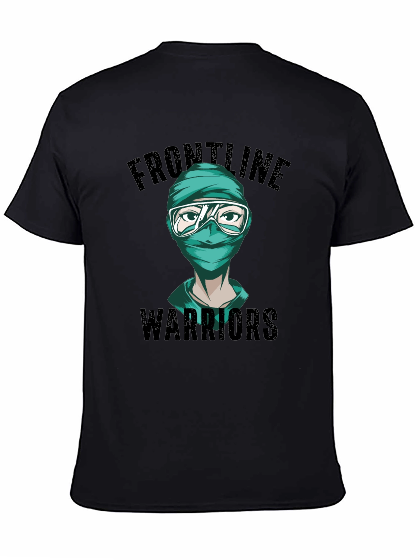 Frontline Warriors Graphic Tee - Unisex Cotton Blend