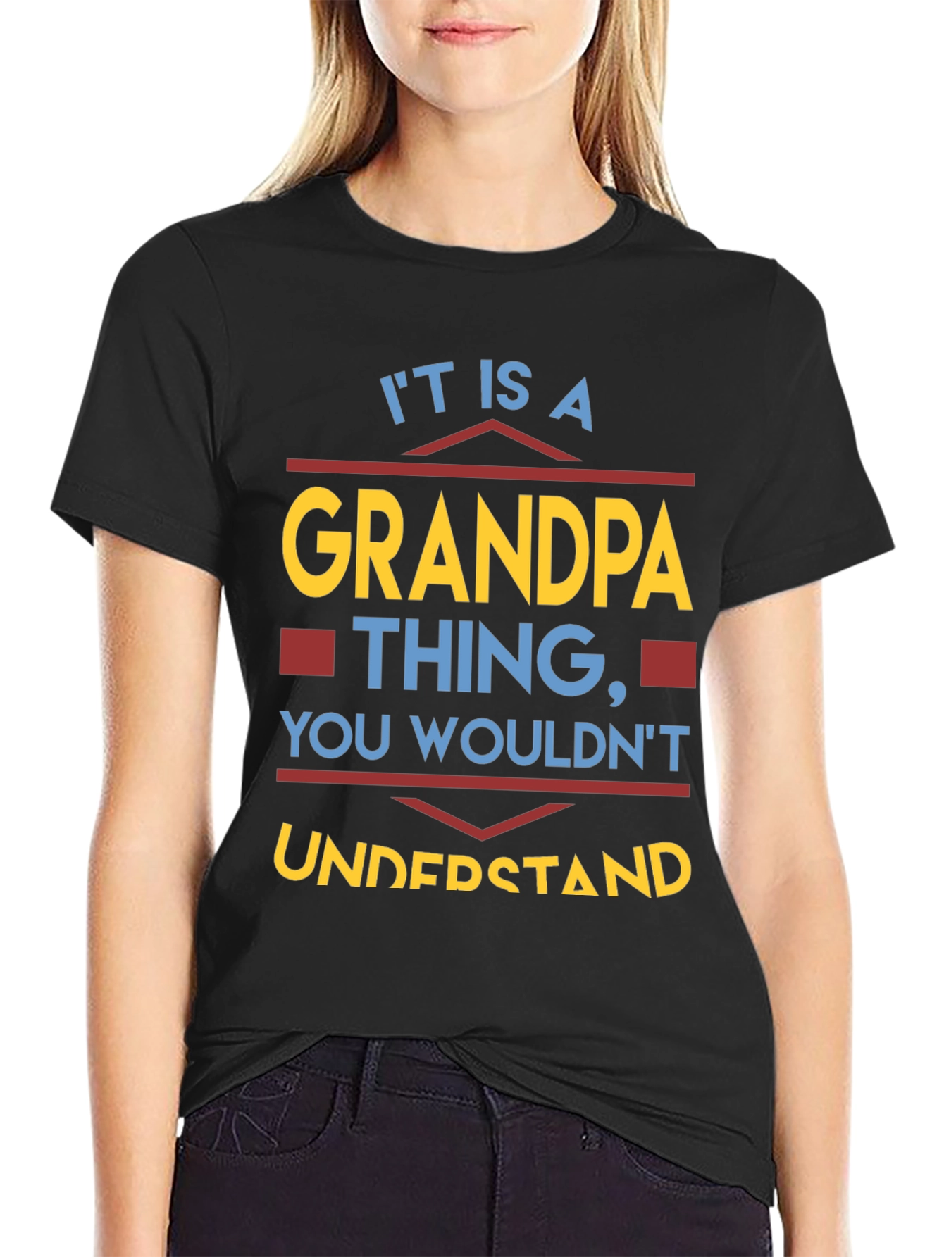 Grandpa Thing T-Shirt Funny Grandfather Tee