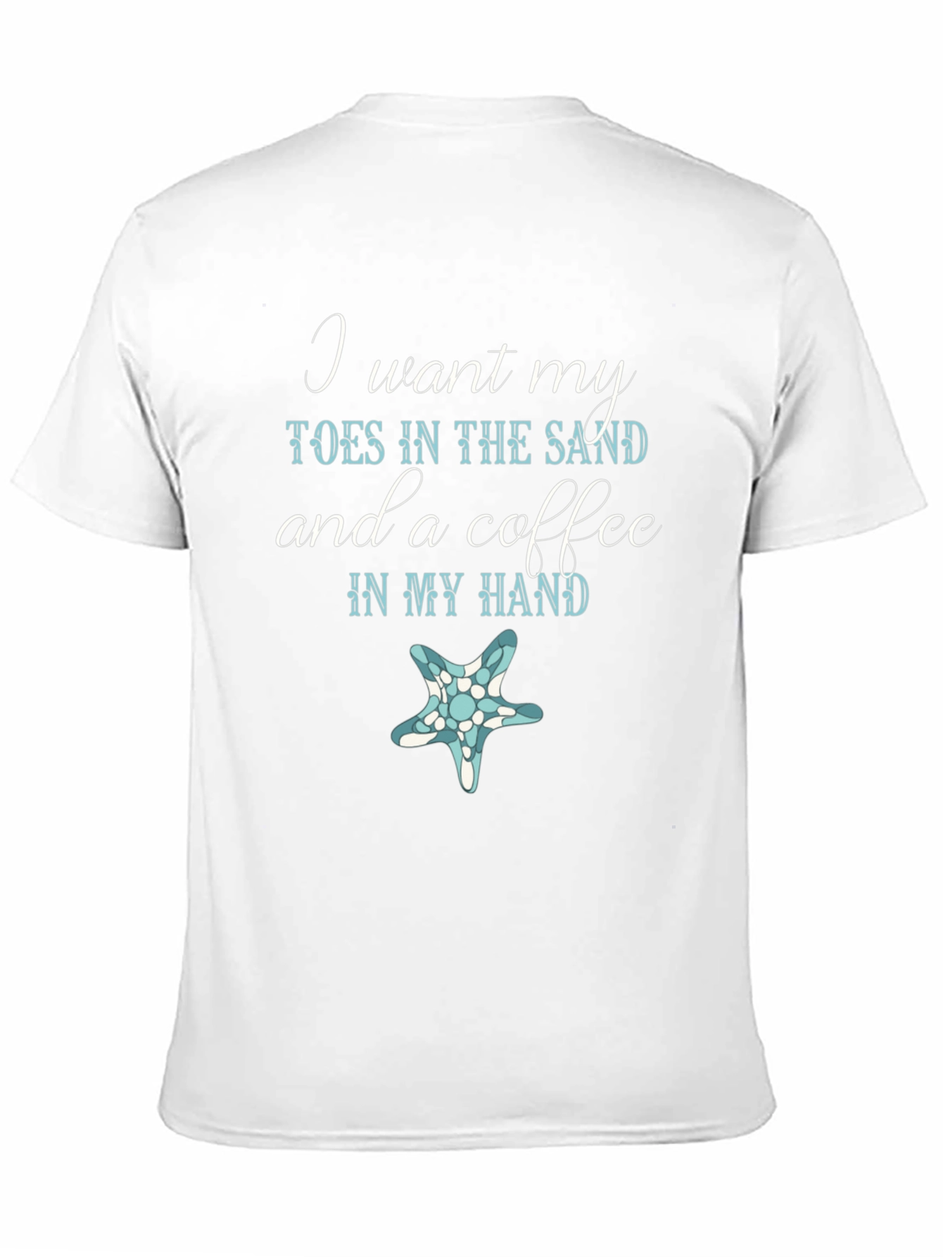 Toes in the Sand Graphic T-Shirt