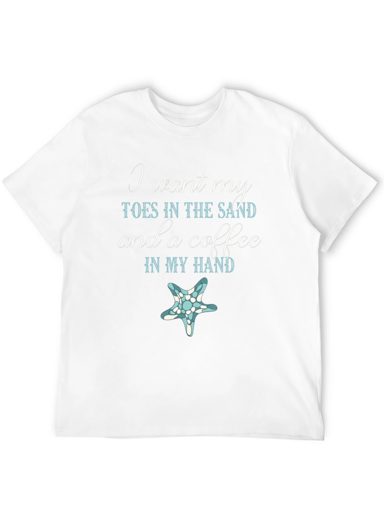 Toes in the Sand Graphic T-Shirt