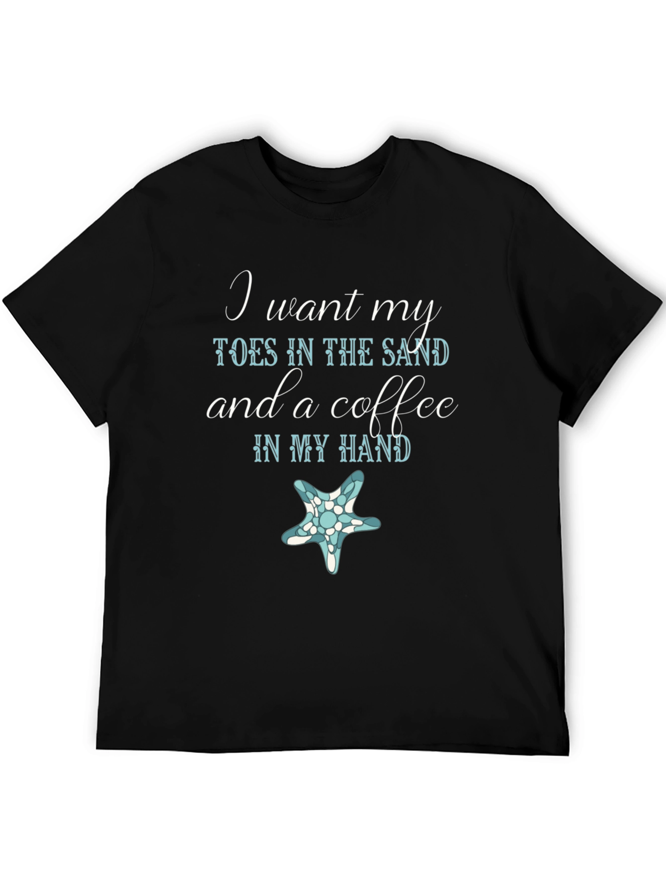 Toes in the Sand Graphic T-Shirt