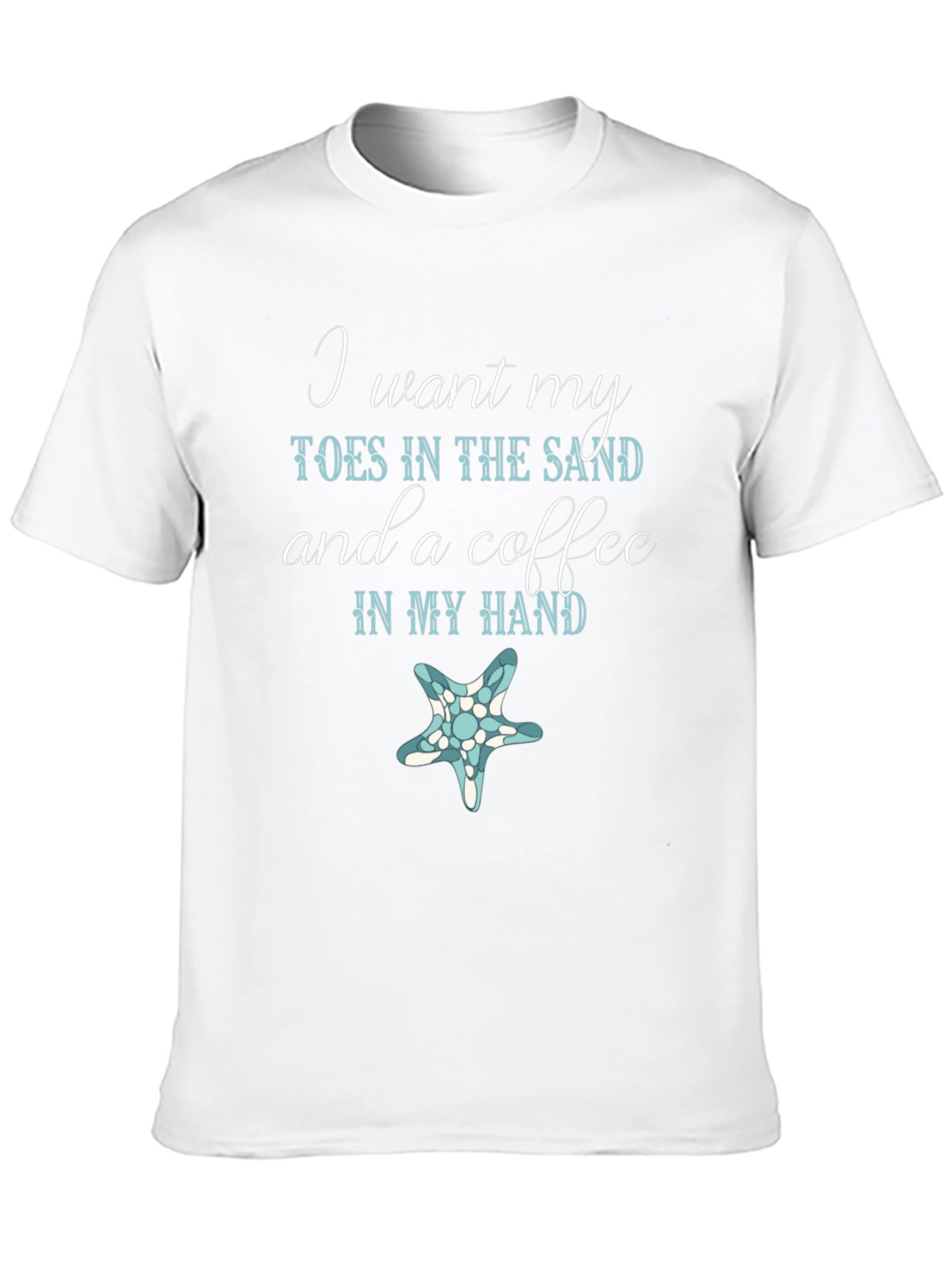 Toes in the Sand Graphic T-Shirt