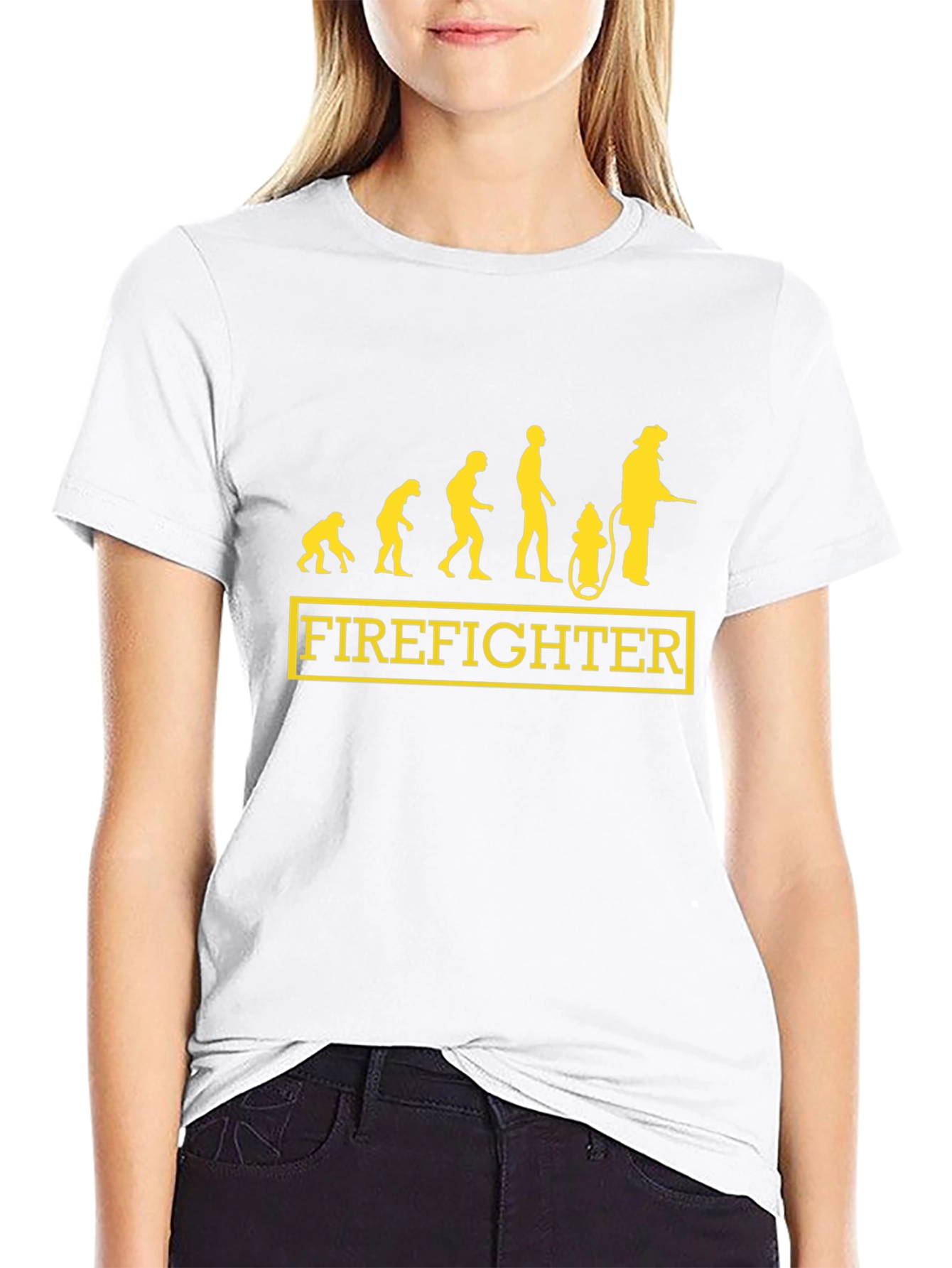 Firefighter Evolution Graphic T-Shirt - Black