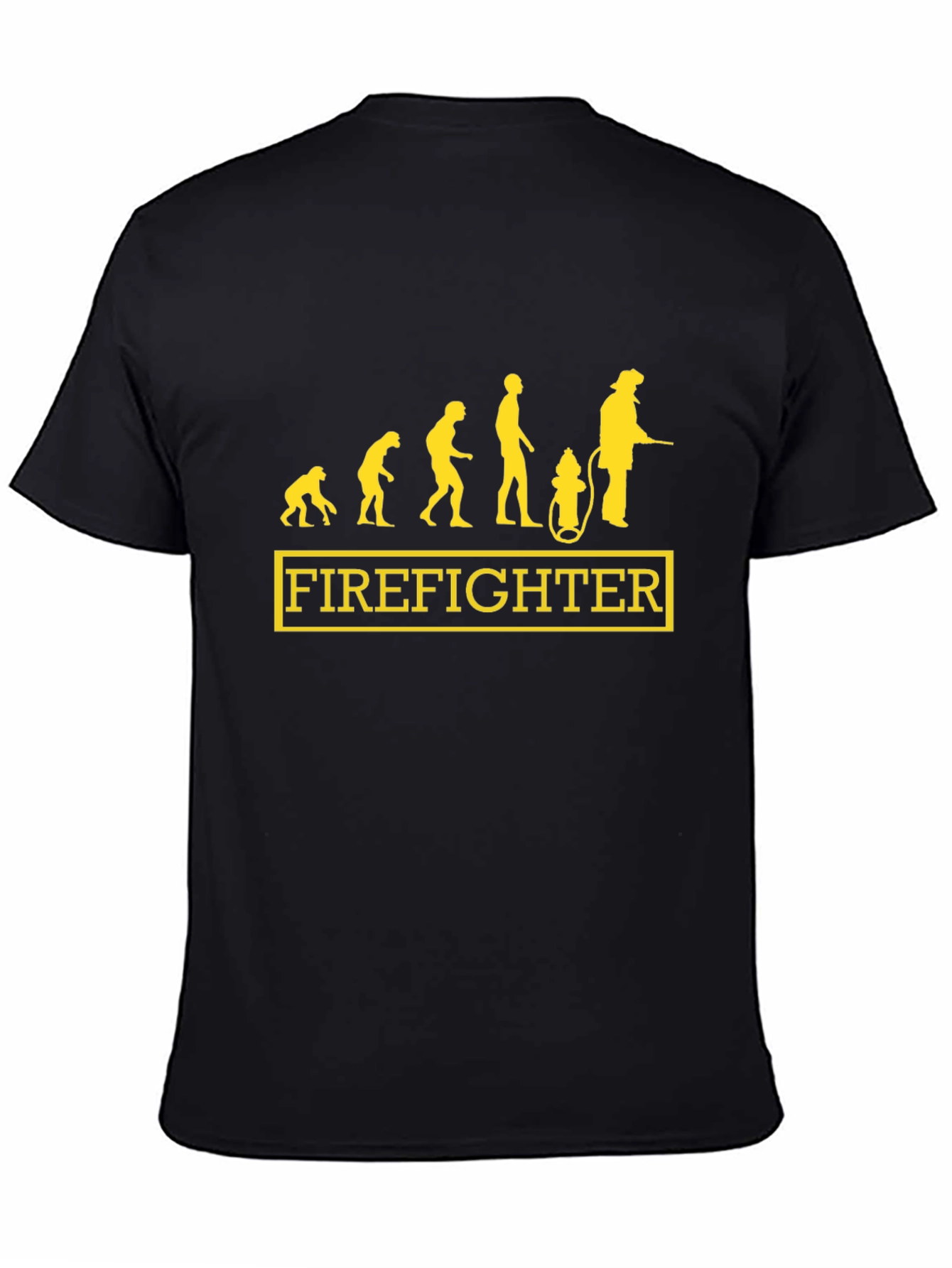Firefighter Evolution Graphic T-Shirt - Black