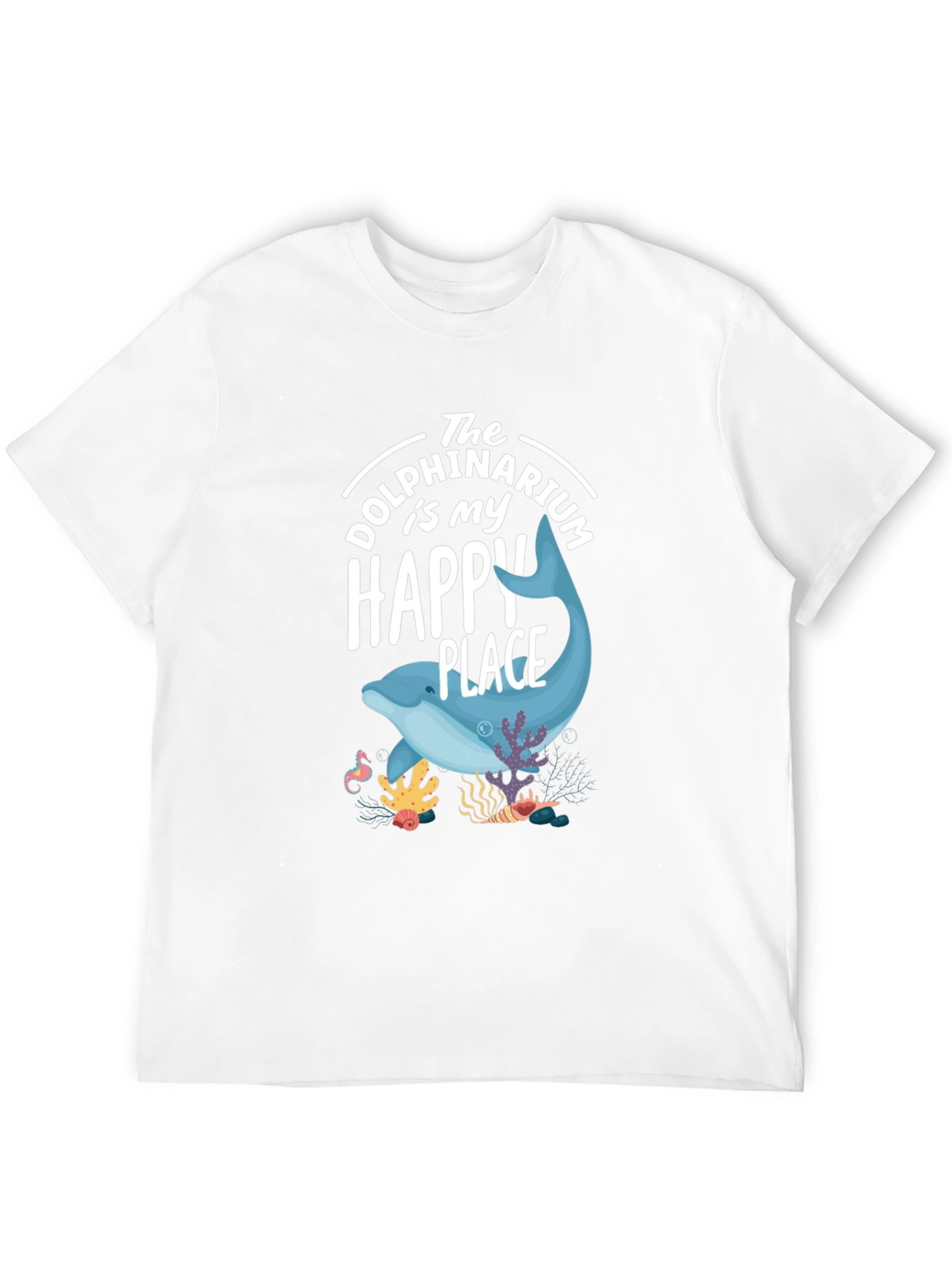 Dolphin Happy Place Graphic Tee - Unisex