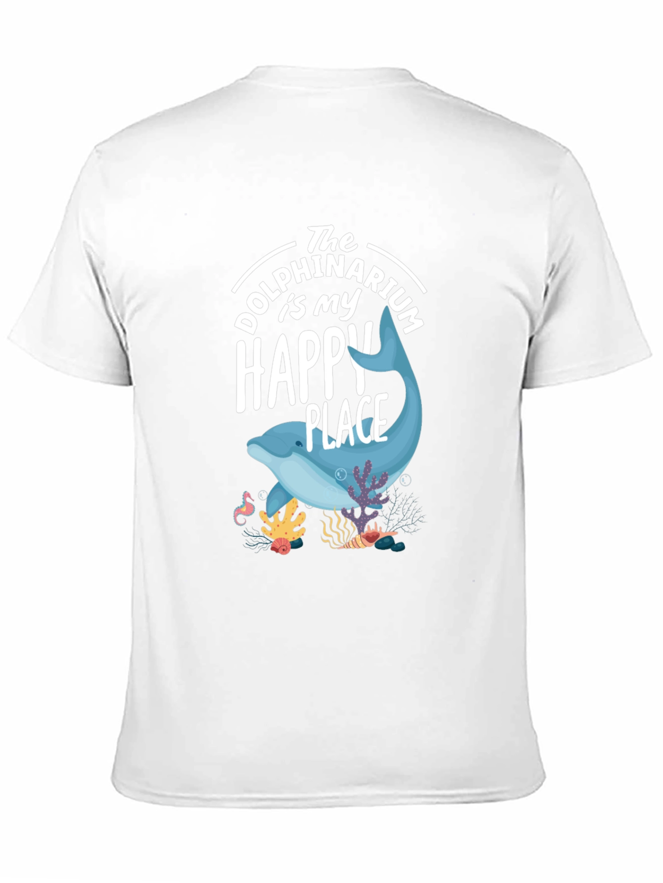Dolphin Happy Place Graphic Tee - Unisex