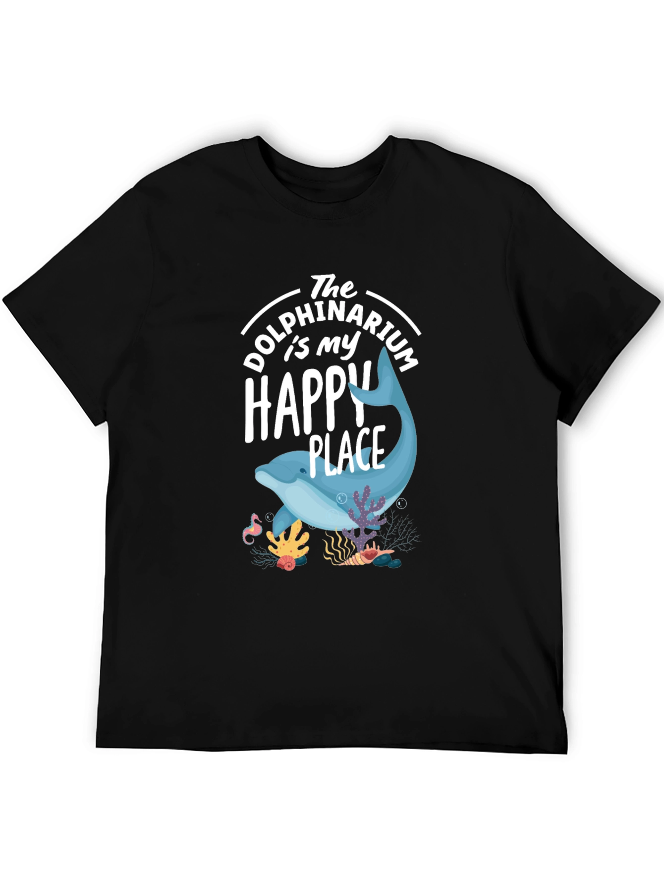 Dolphin Happy Place Graphic Tee - Unisex