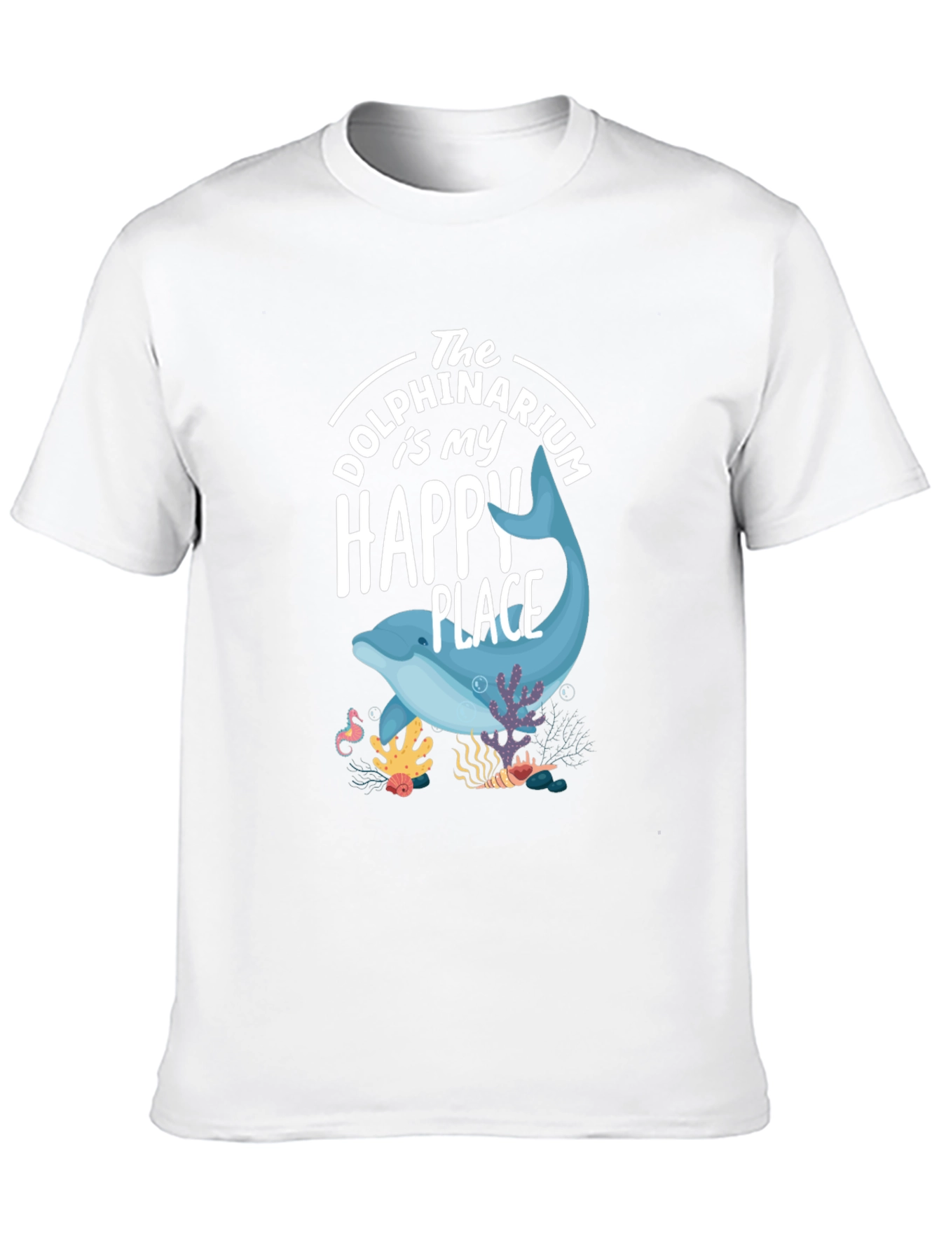 Dolphin Happy Place Graphic Tee - Unisex