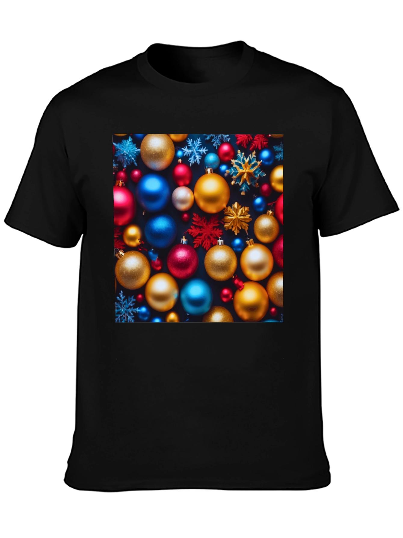 Festive Christmas Ornament T-Shirt - Holiday Cheer