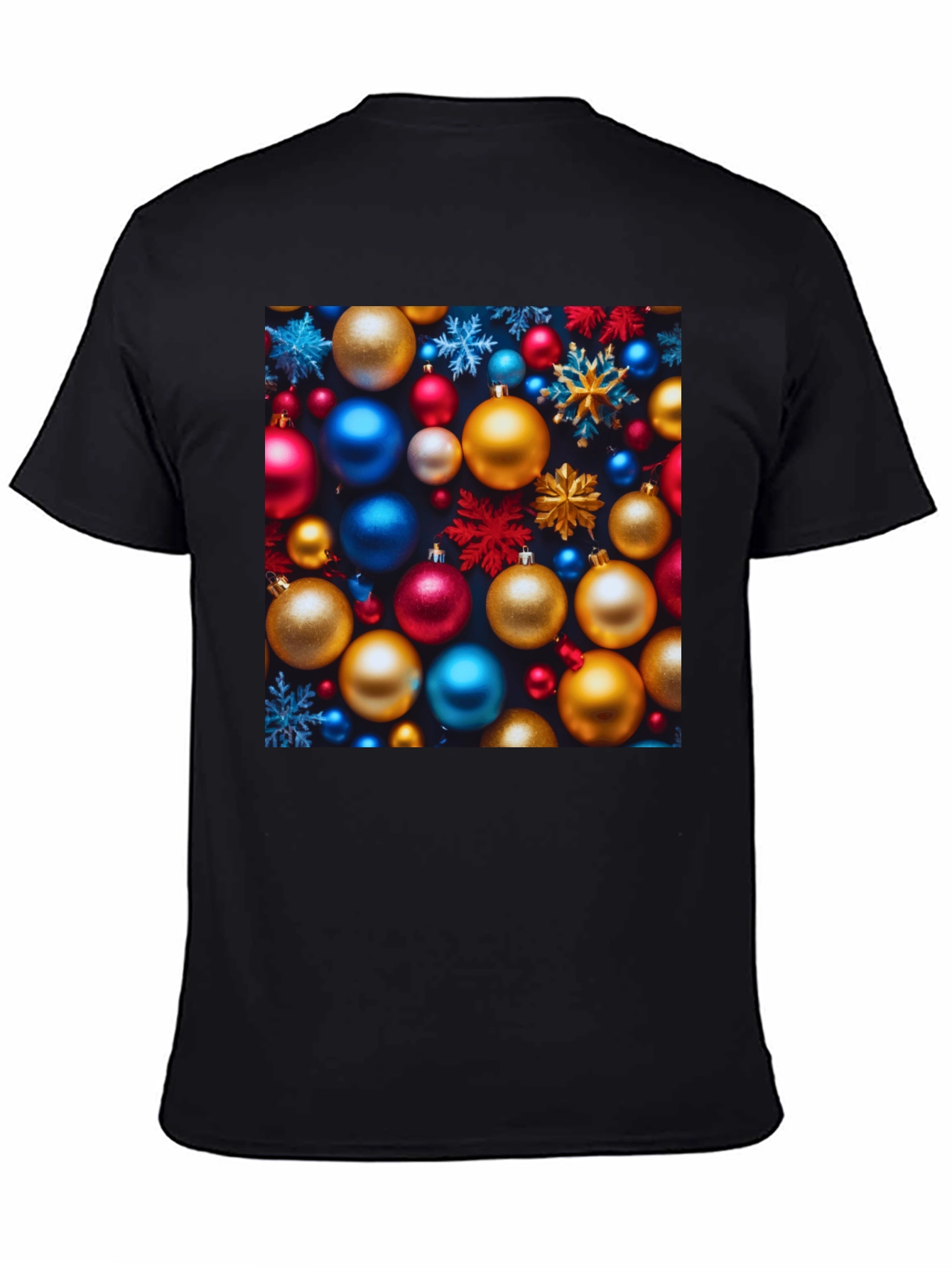Festive Christmas Ornament T-Shirt - Holiday Cheer