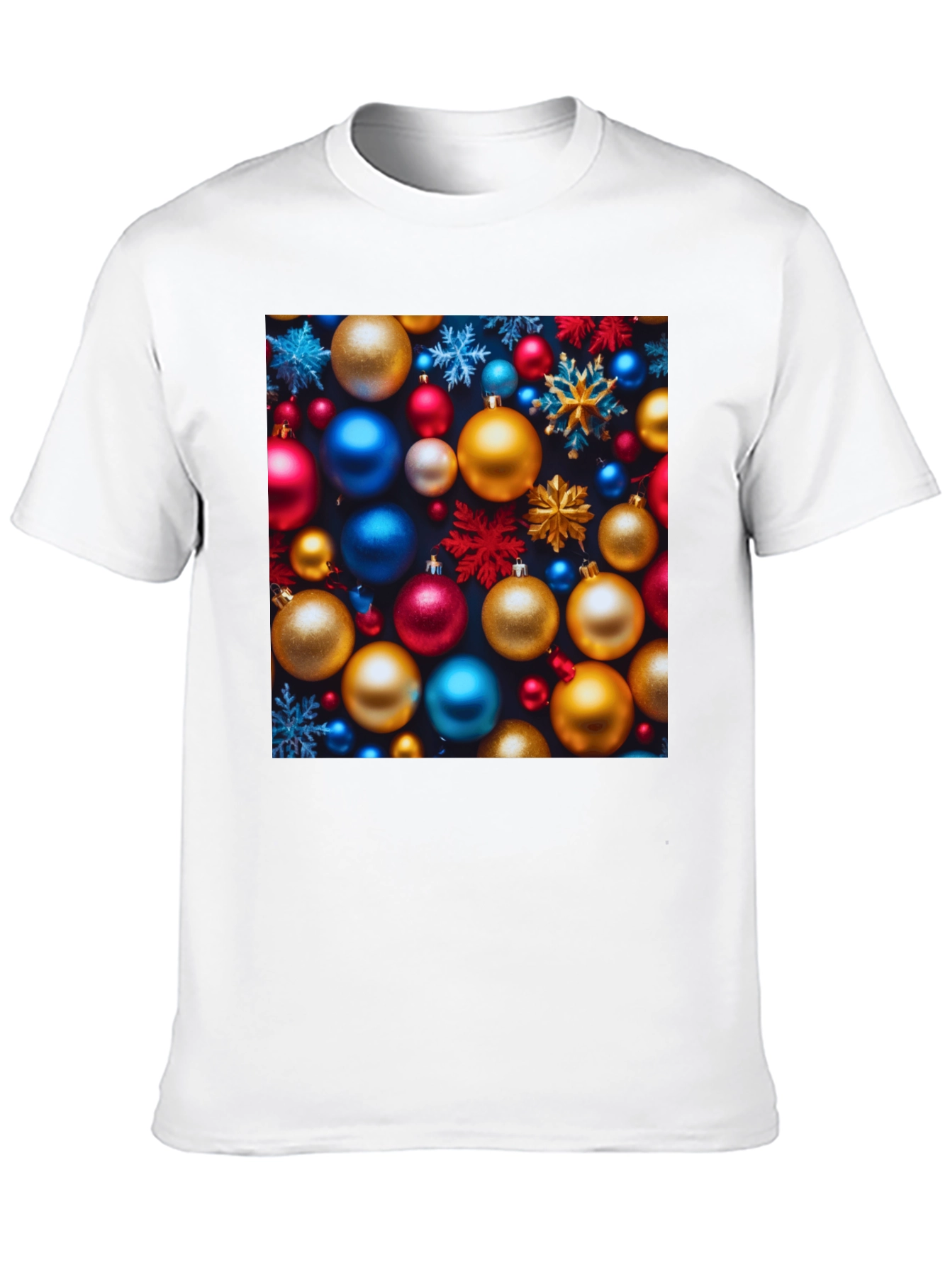 Festive Christmas Ornament T-Shirt - Holiday Cheer