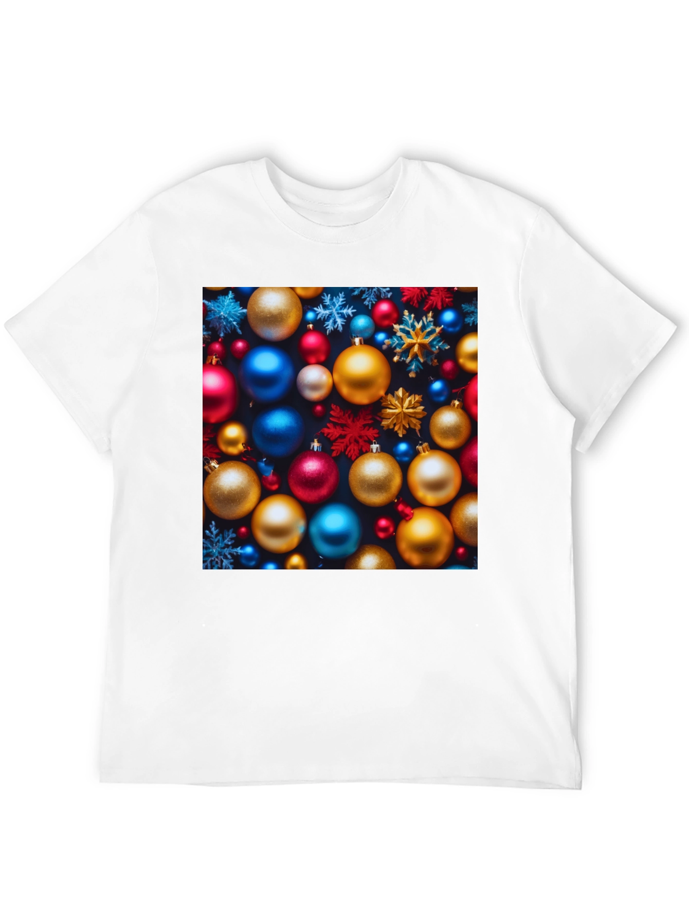 Festive Christmas Ornament T-Shirt - Holiday Cheer