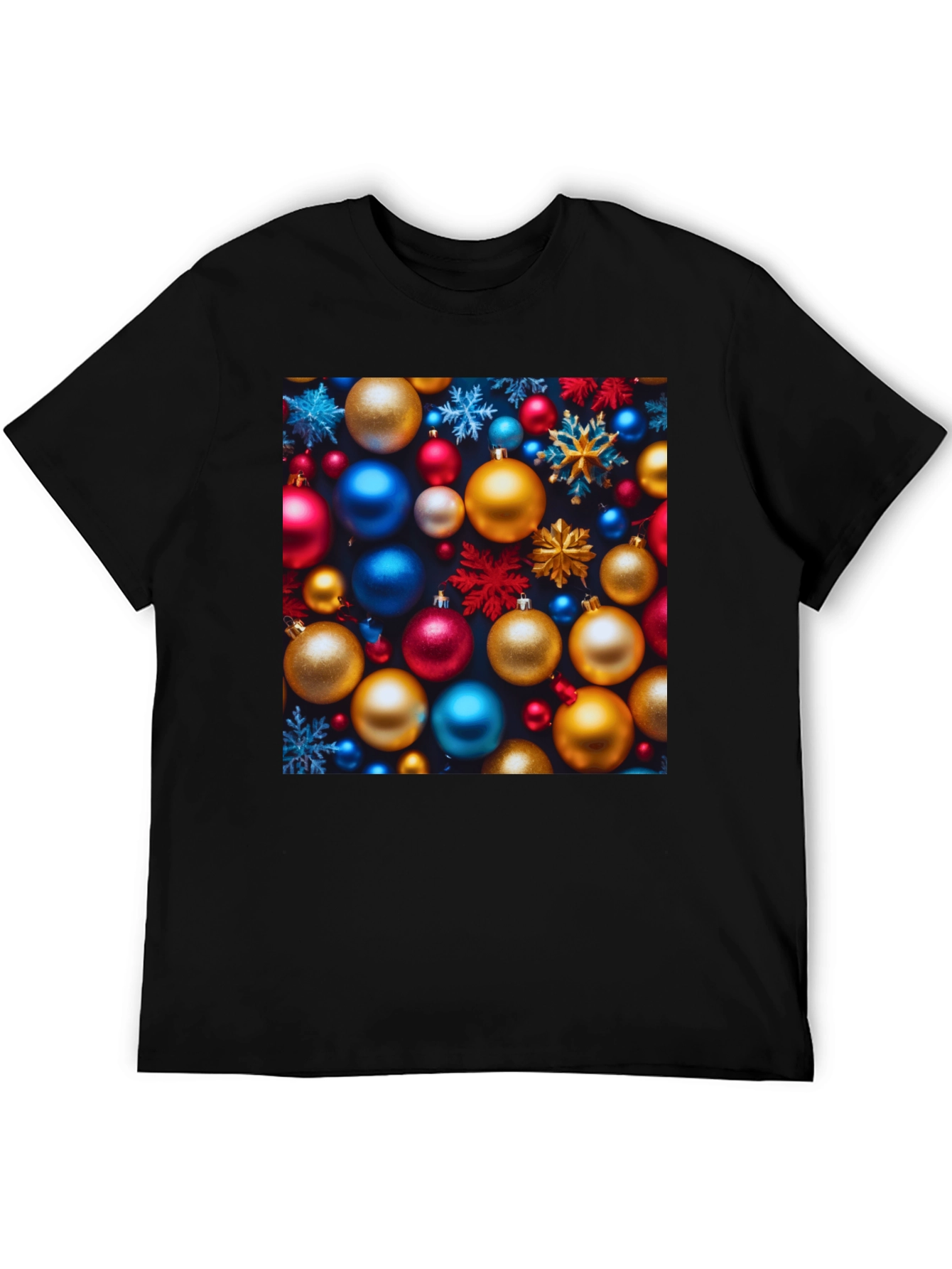Festive Christmas Ornament T-Shirt - Holiday Cheer