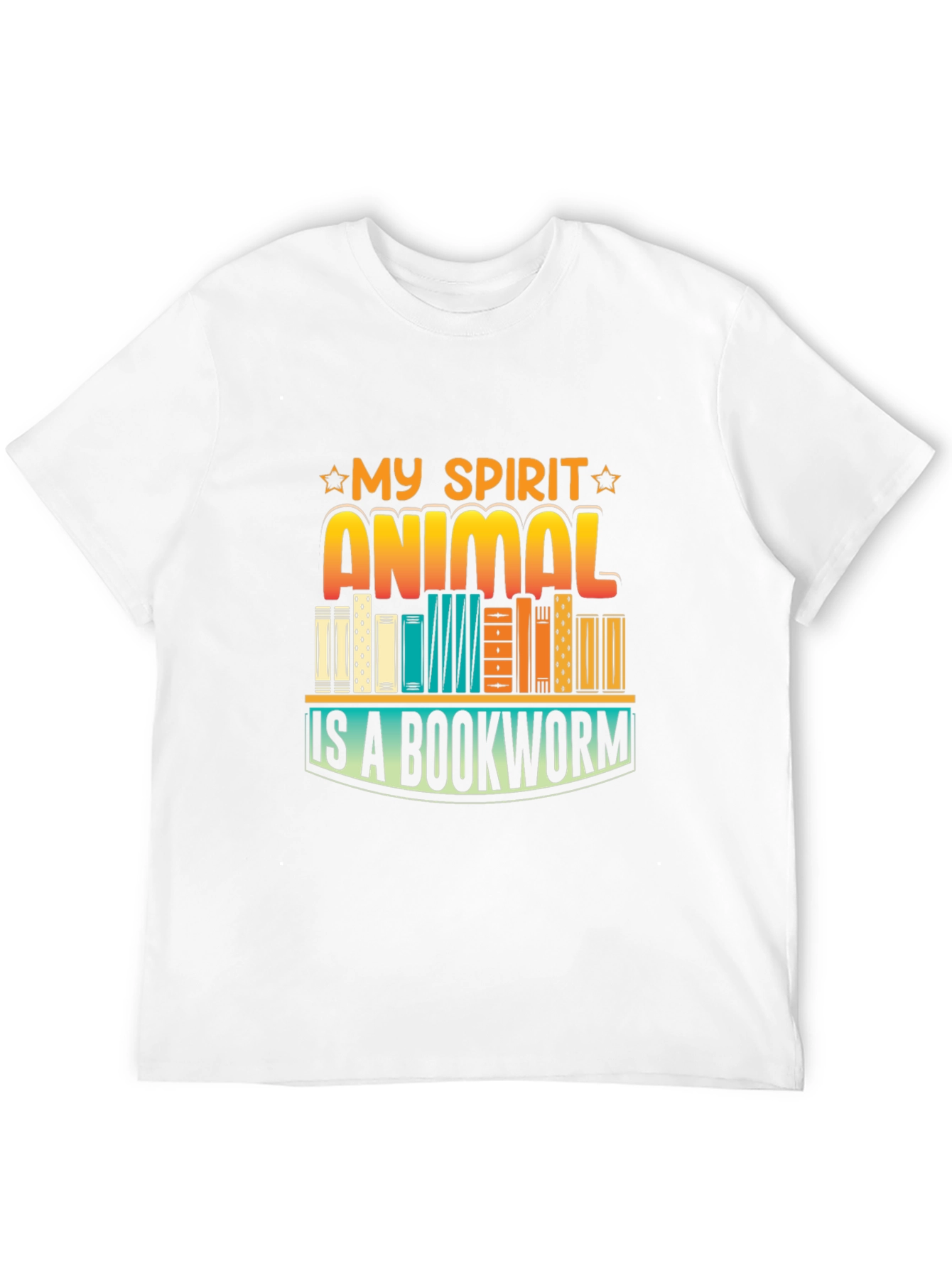 My Spirit Animal Bookworm Graphic Tee