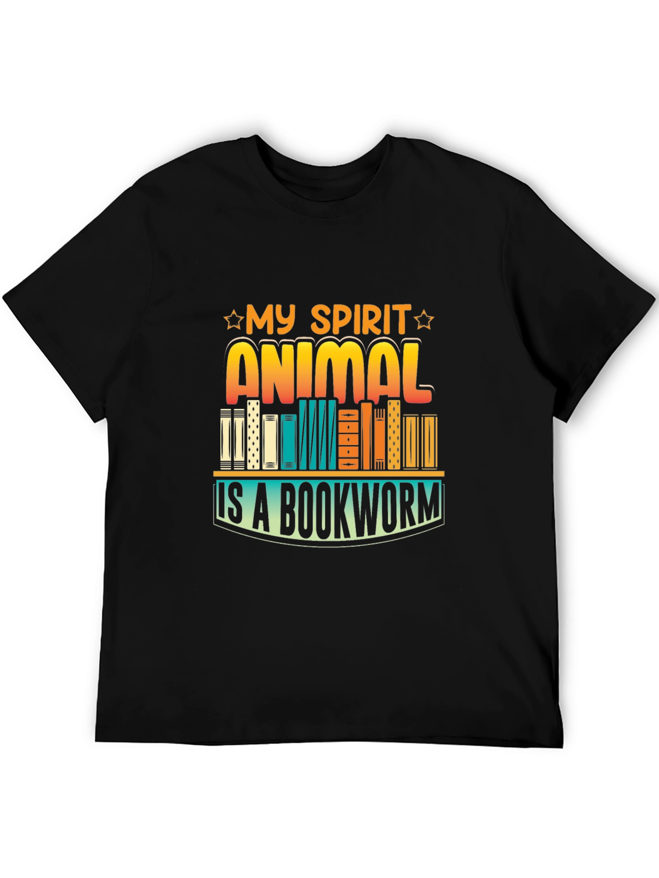 My Spirit Animal Bookworm Graphic Tee