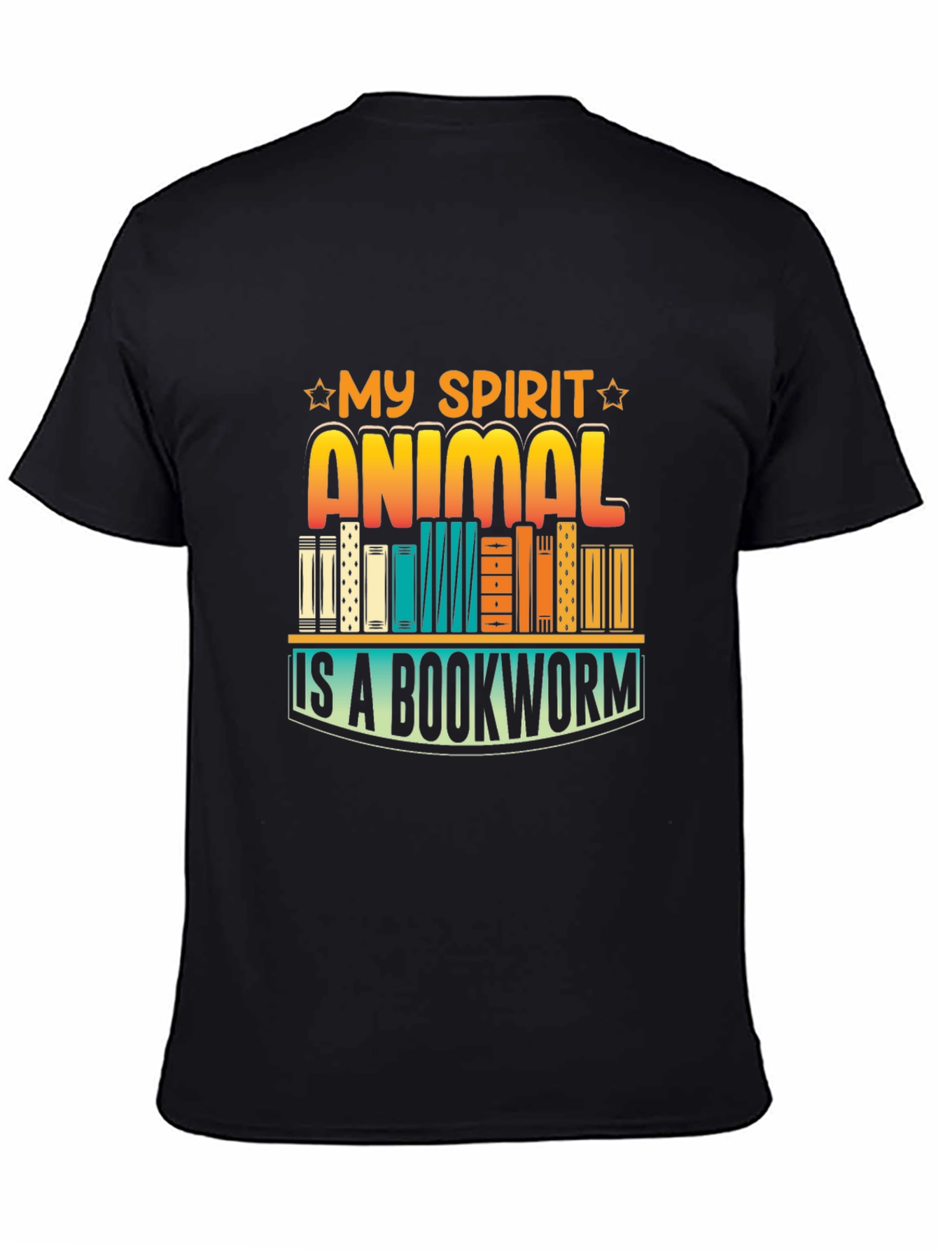My Spirit Animal Bookworm Graphic Tee