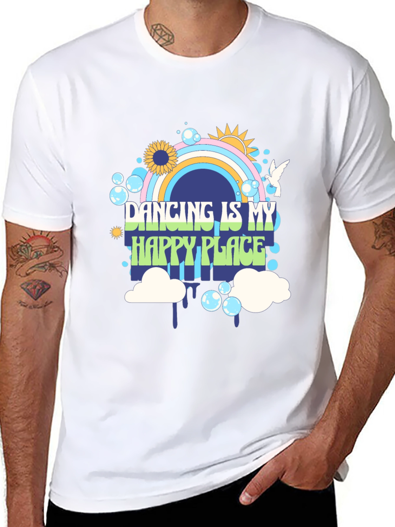 Dancing is My Happy Place Graphic Tee
