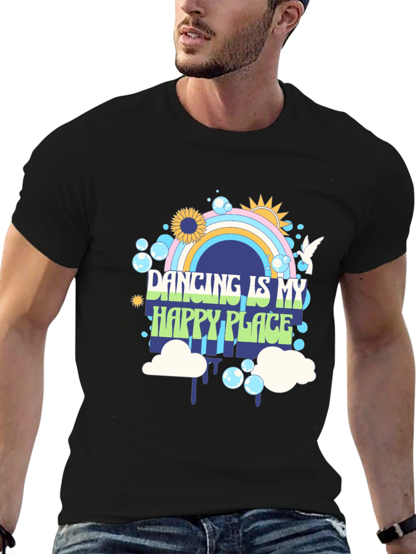 Dancing is My Happy Place Graphic Tee