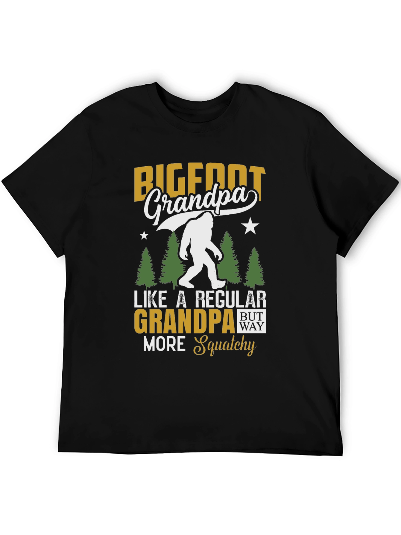Bigfoot Grandpa T-Shirt