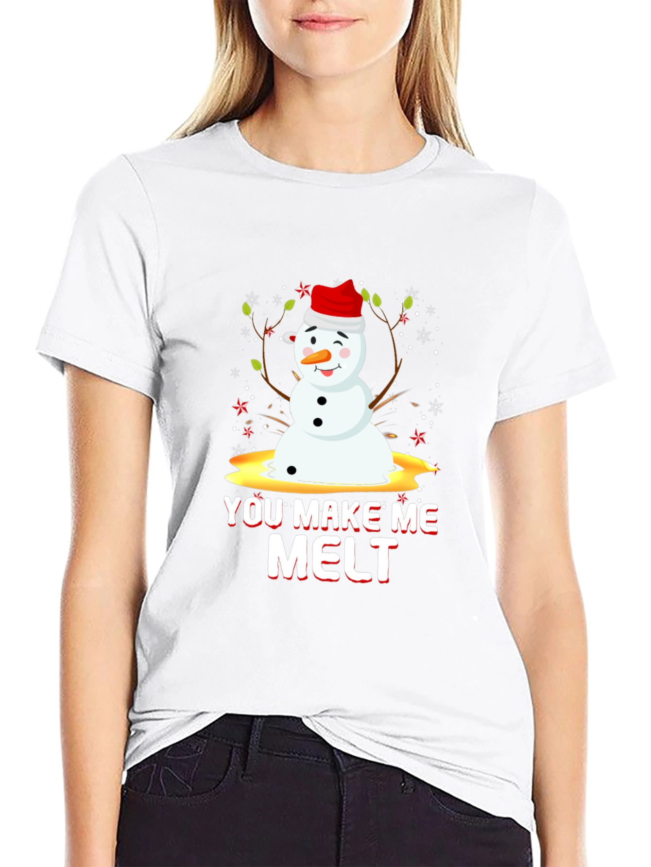 You Make Me Melt Holiday Tee