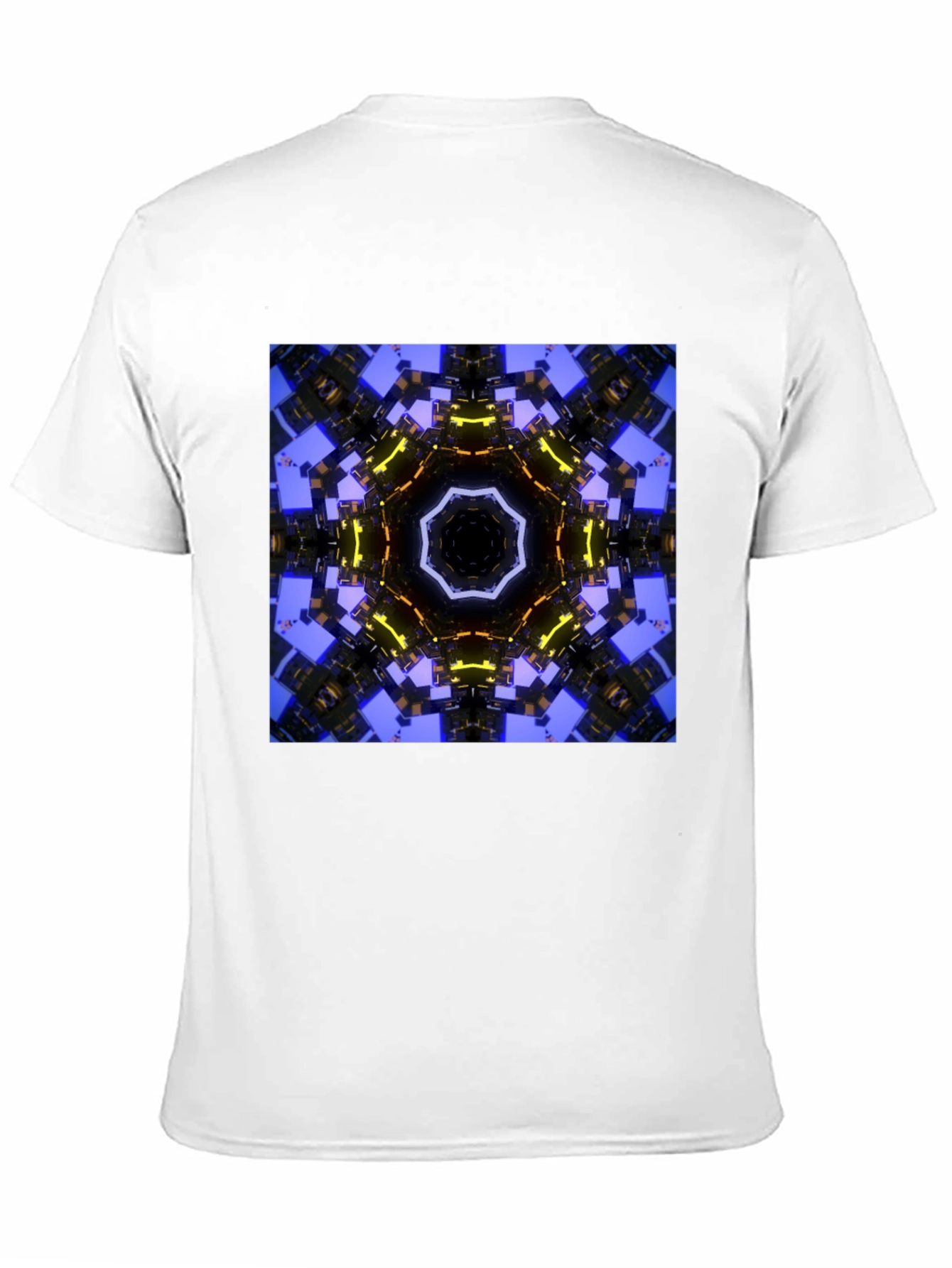 Abstract Geometric Graphic Print Tee