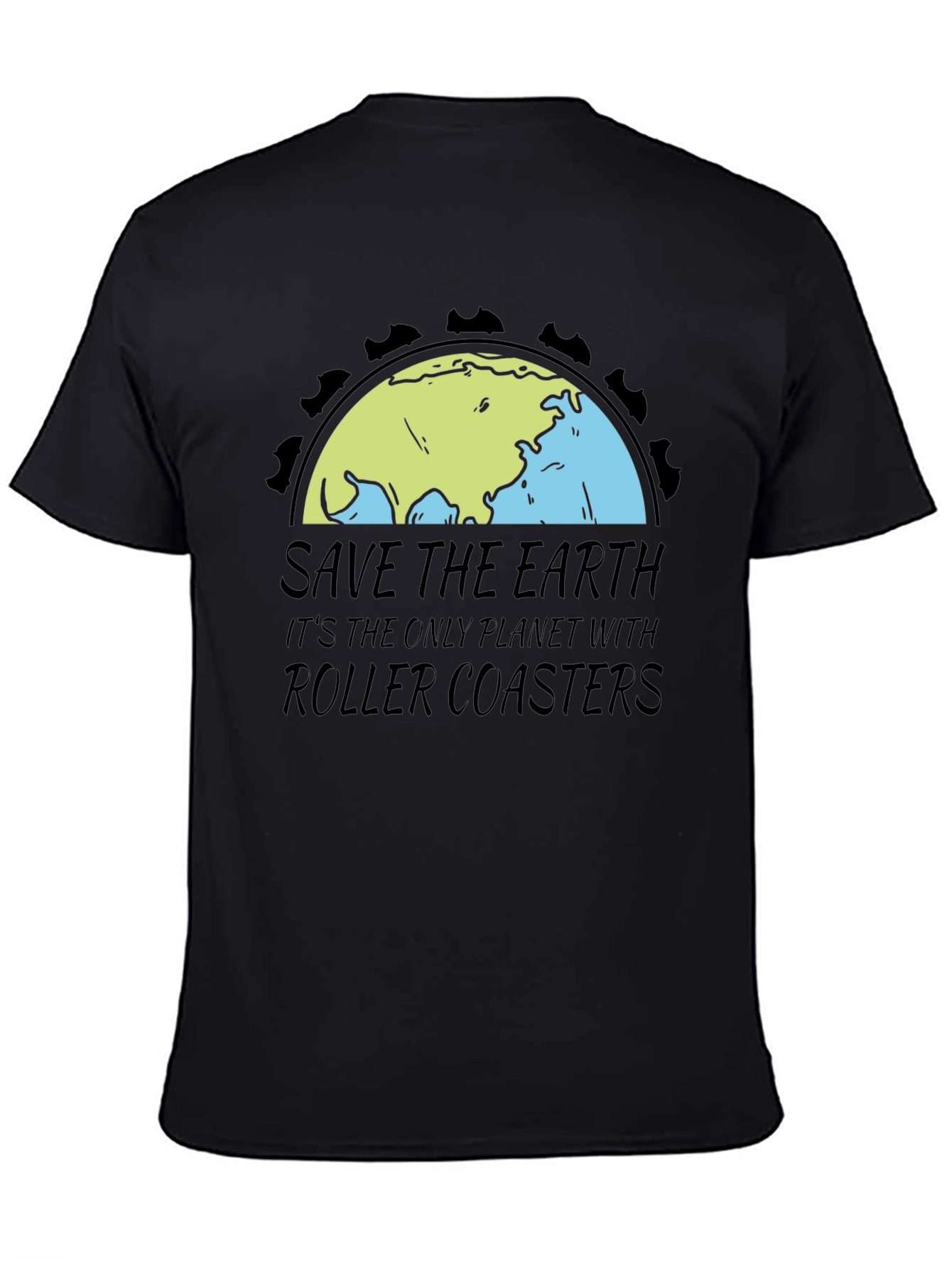 Save the Earth Roller Coaster T-Shirt