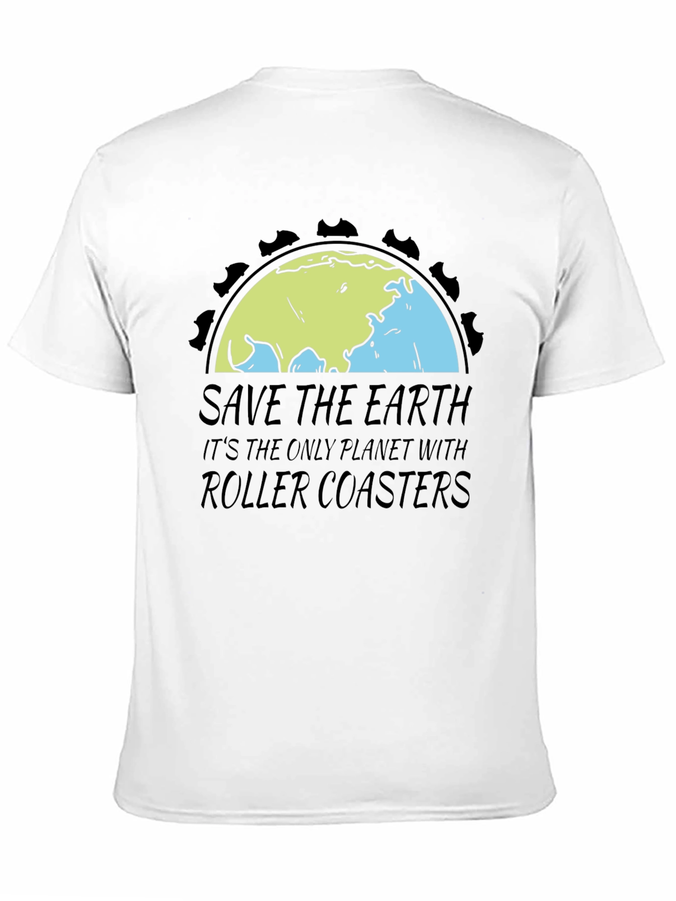 Save the Earth Roller Coaster T-Shirt