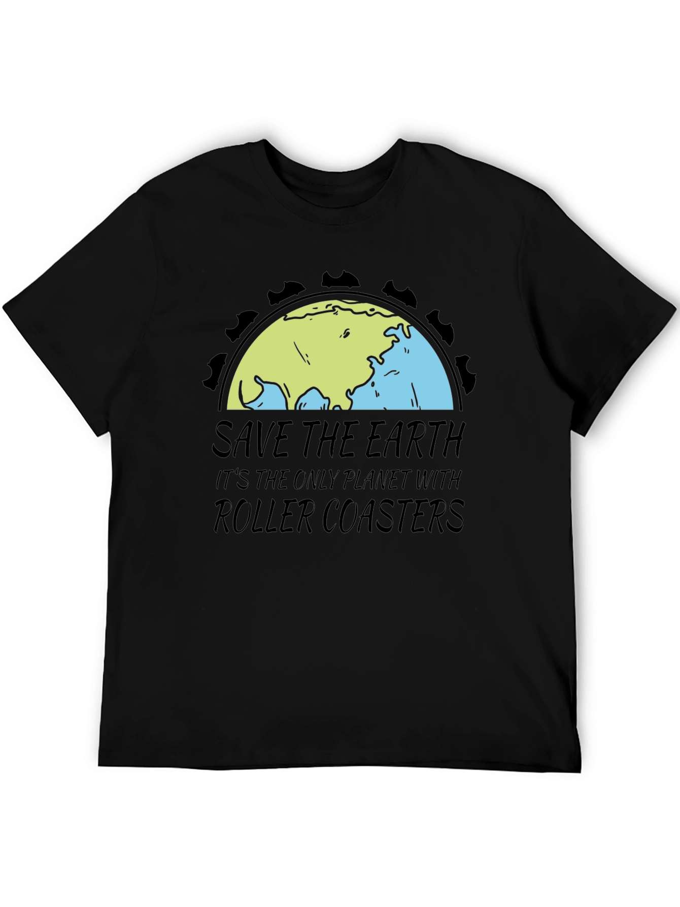 Save the Earth Roller Coaster T-Shirt