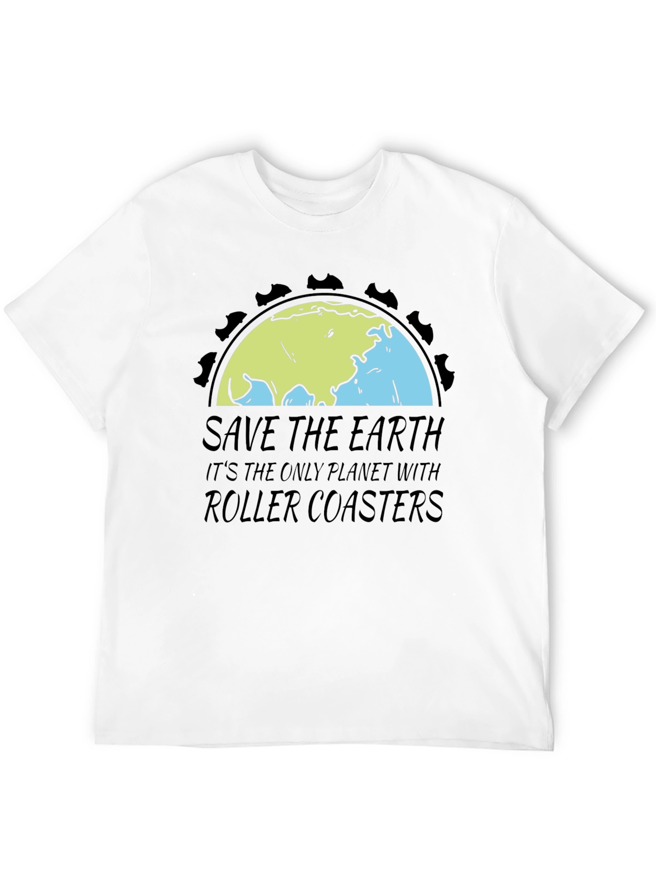 Save the Earth Roller Coaster T-Shirt