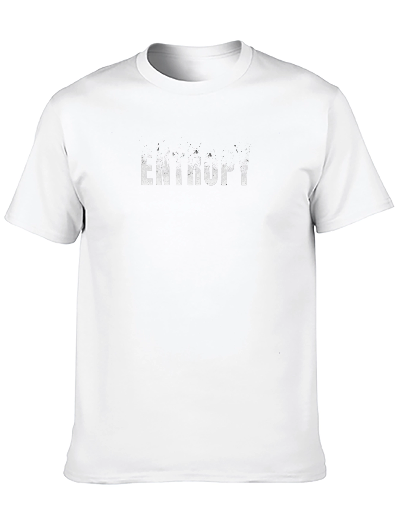 Entropy Graphic T-Shirt - Distressed Design