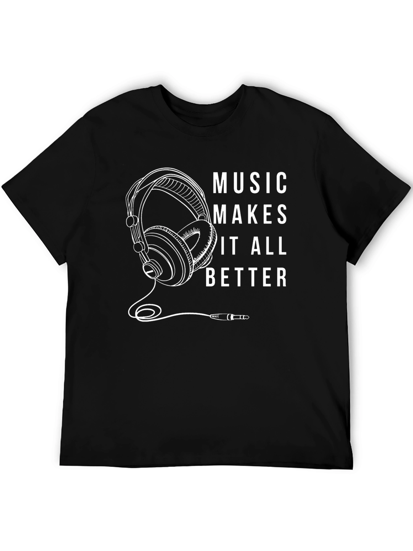 Music Makes It All Better Graphic Tee