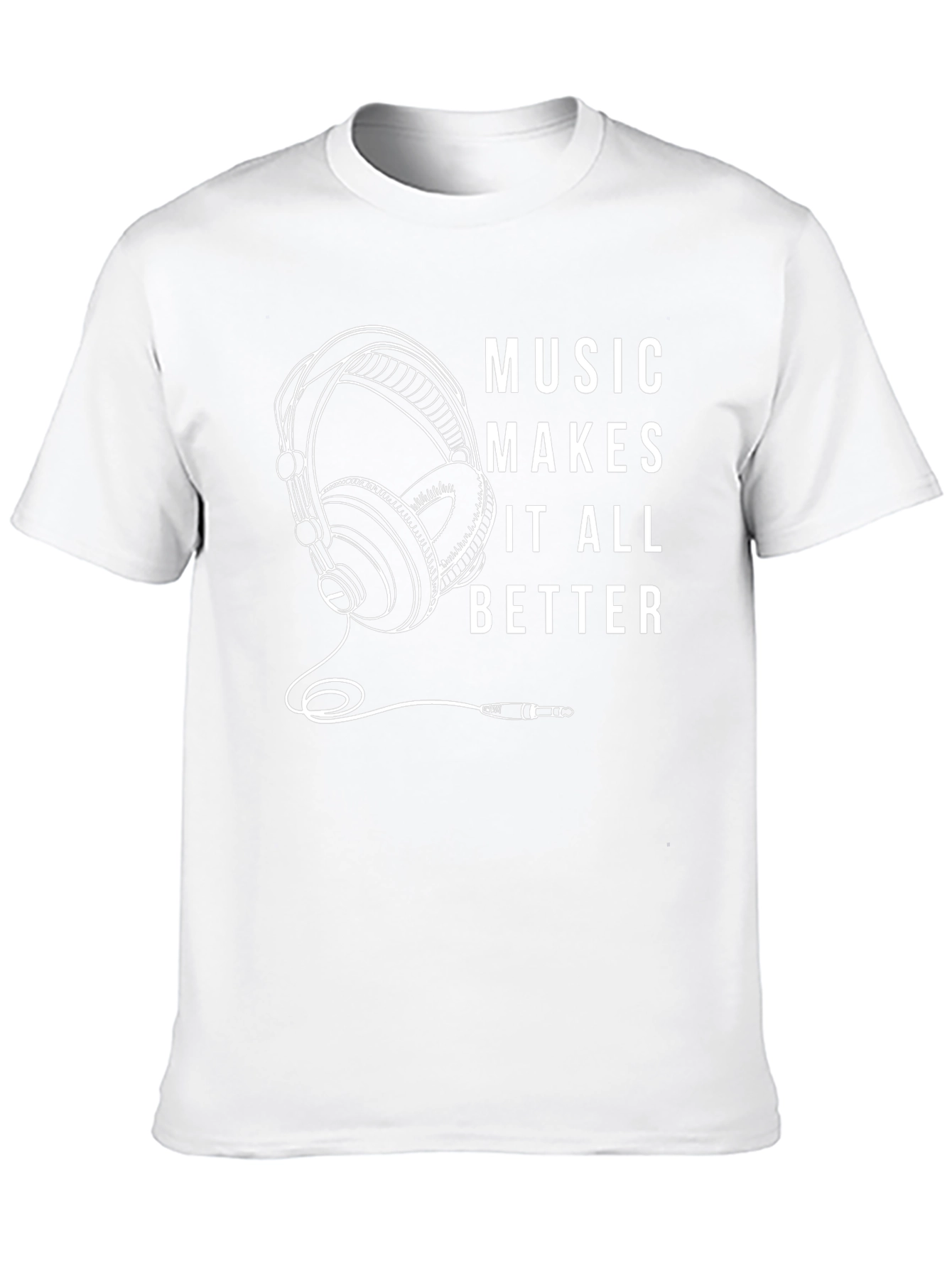 Music Makes It All Better Graphic Tee