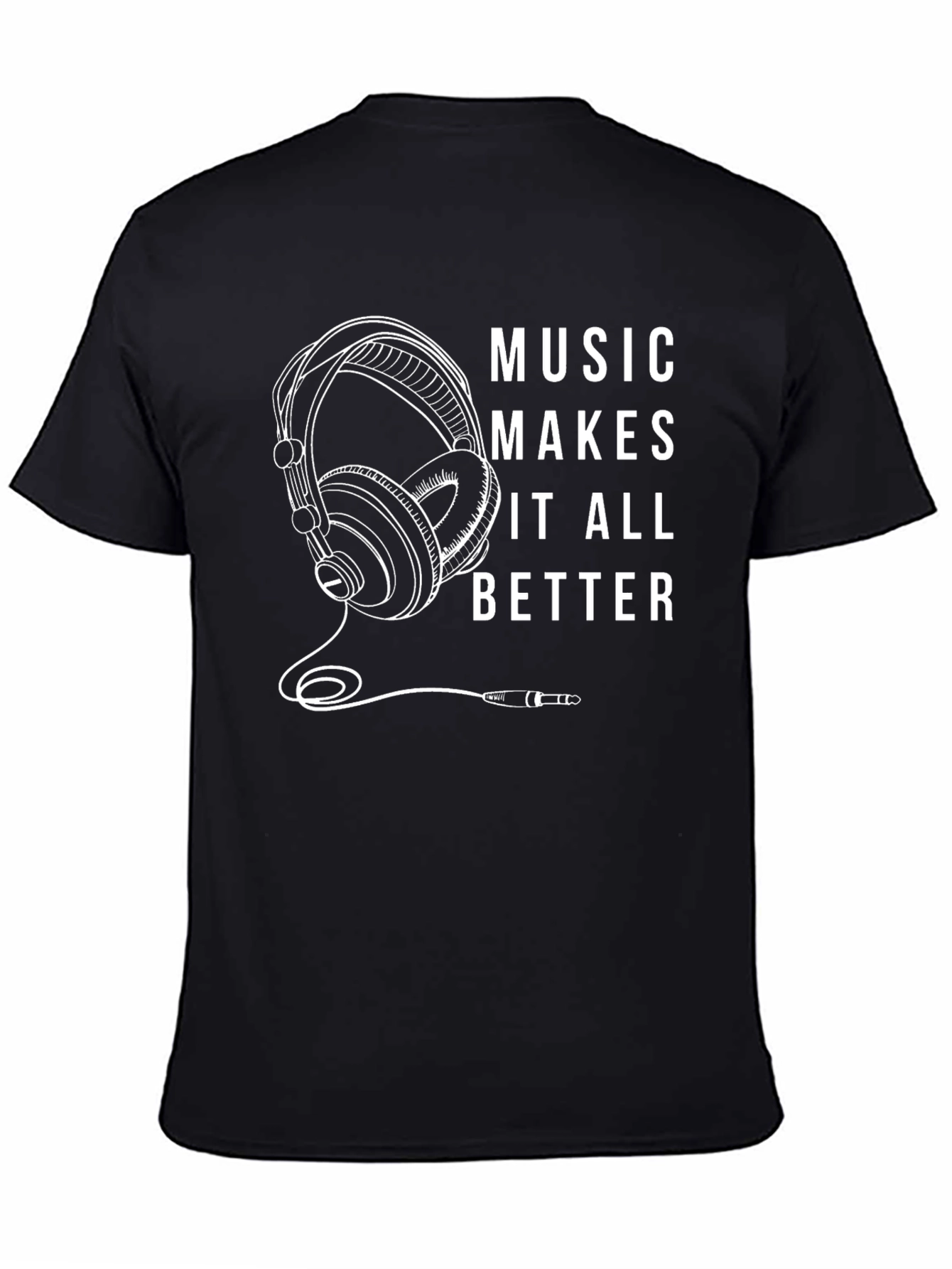 Music Makes It All Better Graphic Tee