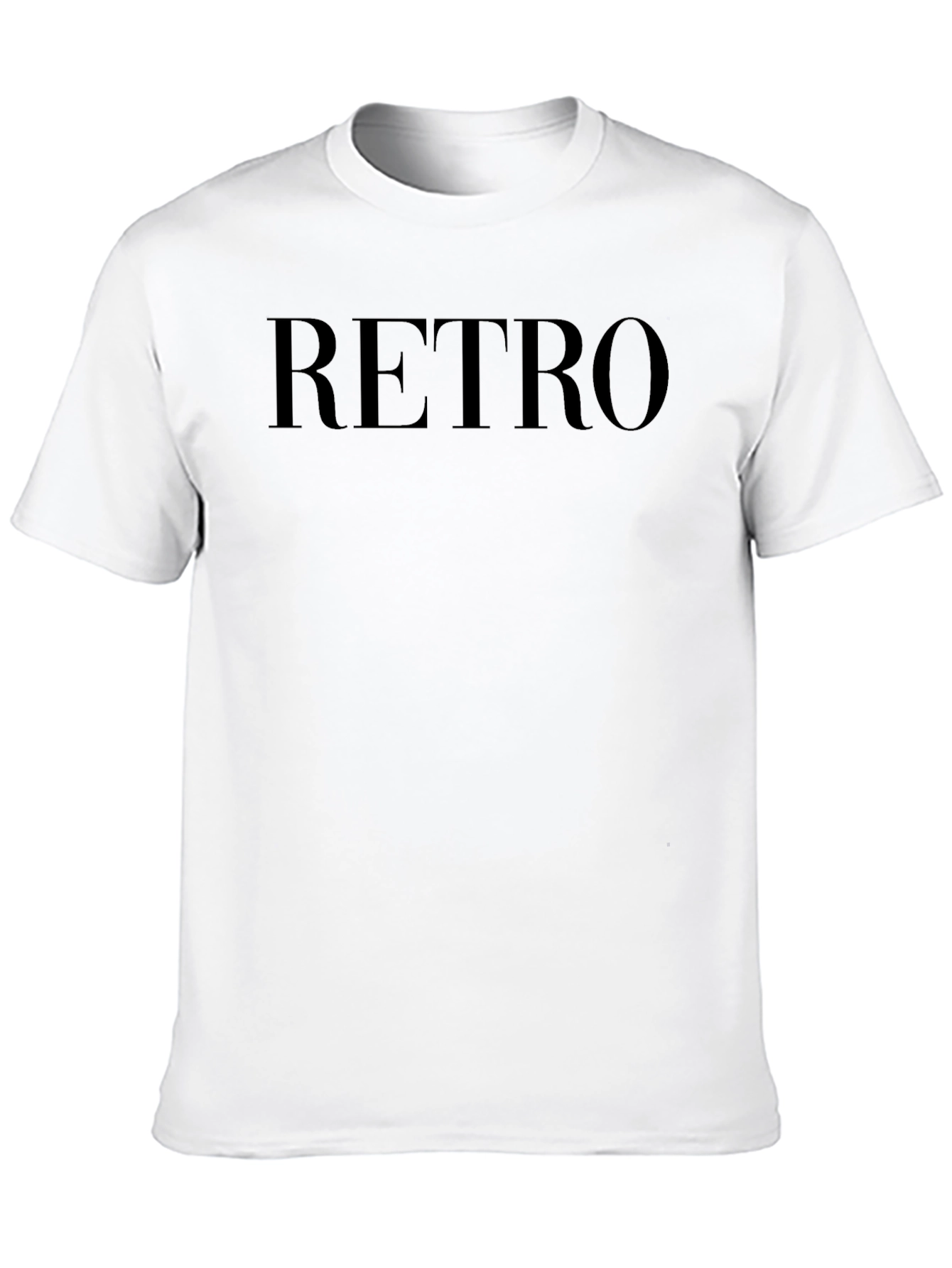 Retro Graphic Black T-Shirt