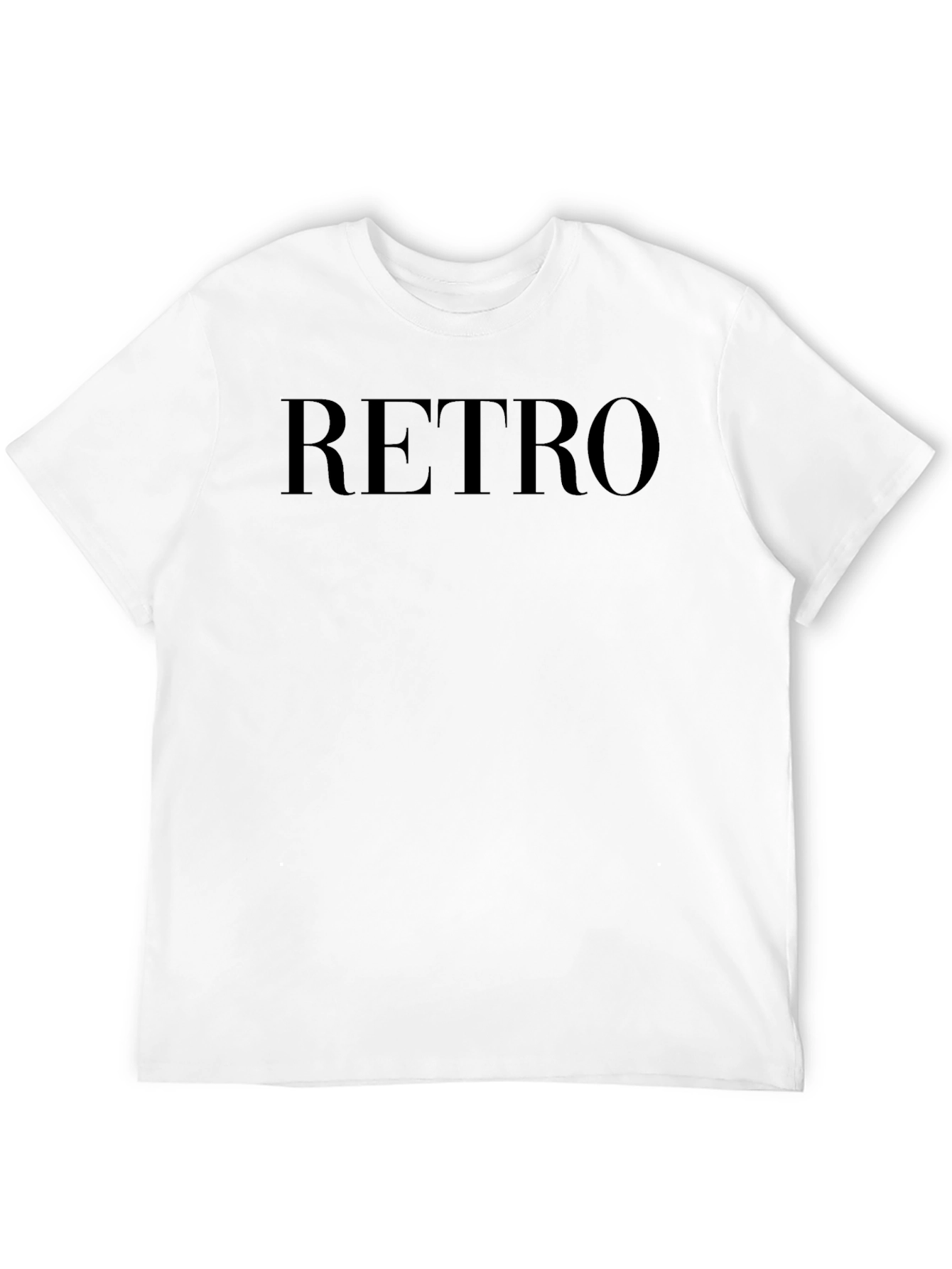Retro Graphic Black T-Shirt