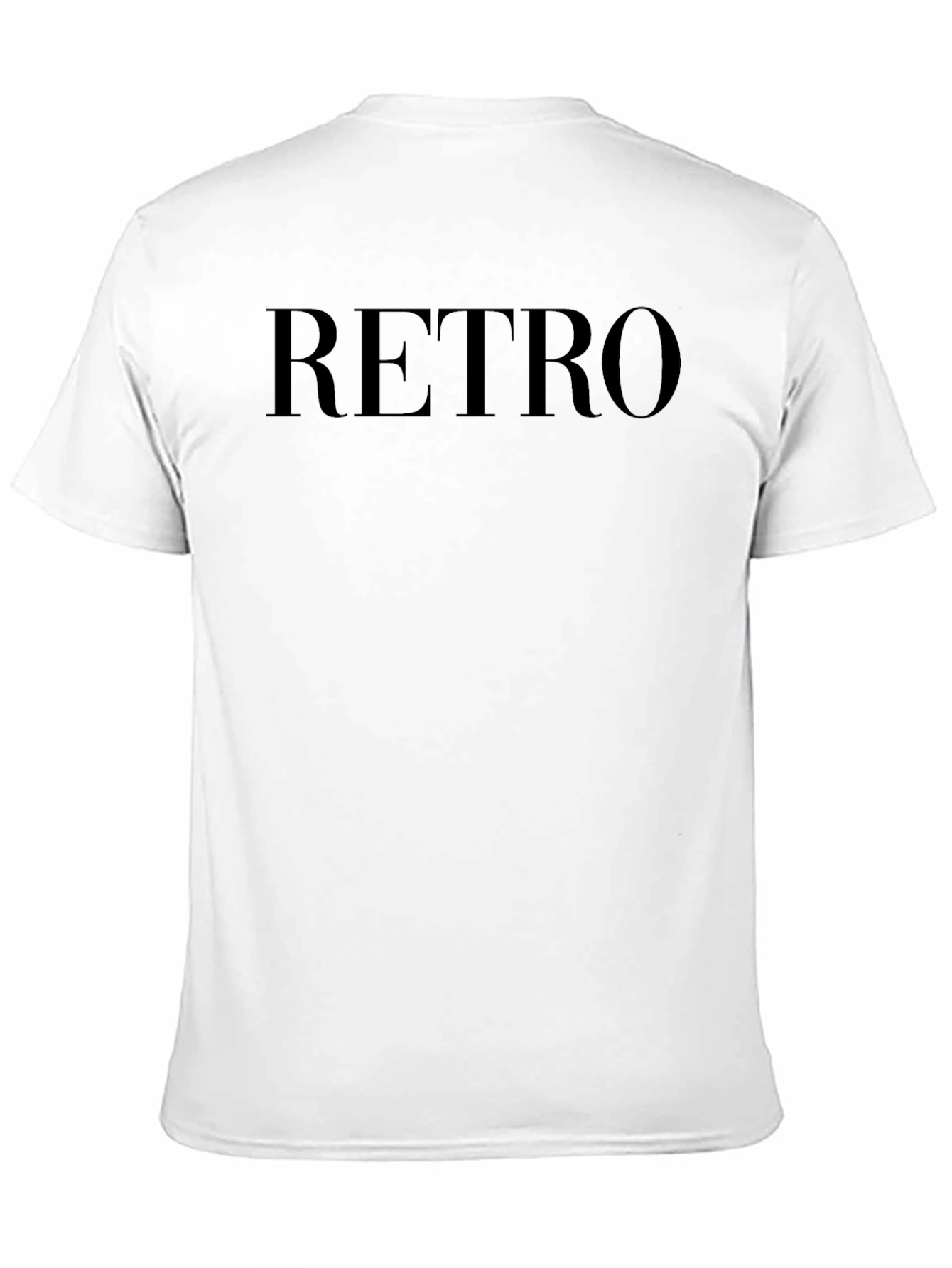 Retro Graphic Black T-Shirt