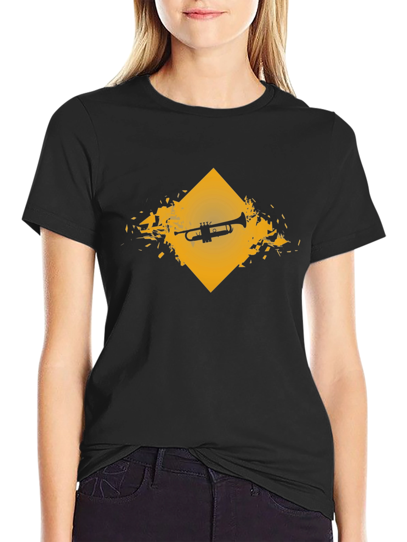 Trumpet Graphic Tee - Musicians Style