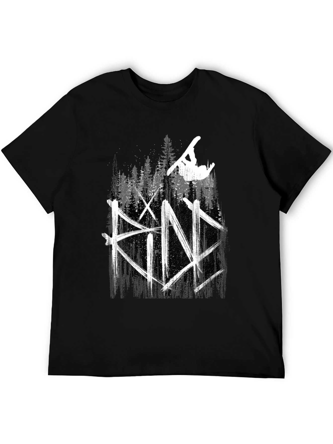 Ride Graphic Tee - Snowboarder T-Shirt