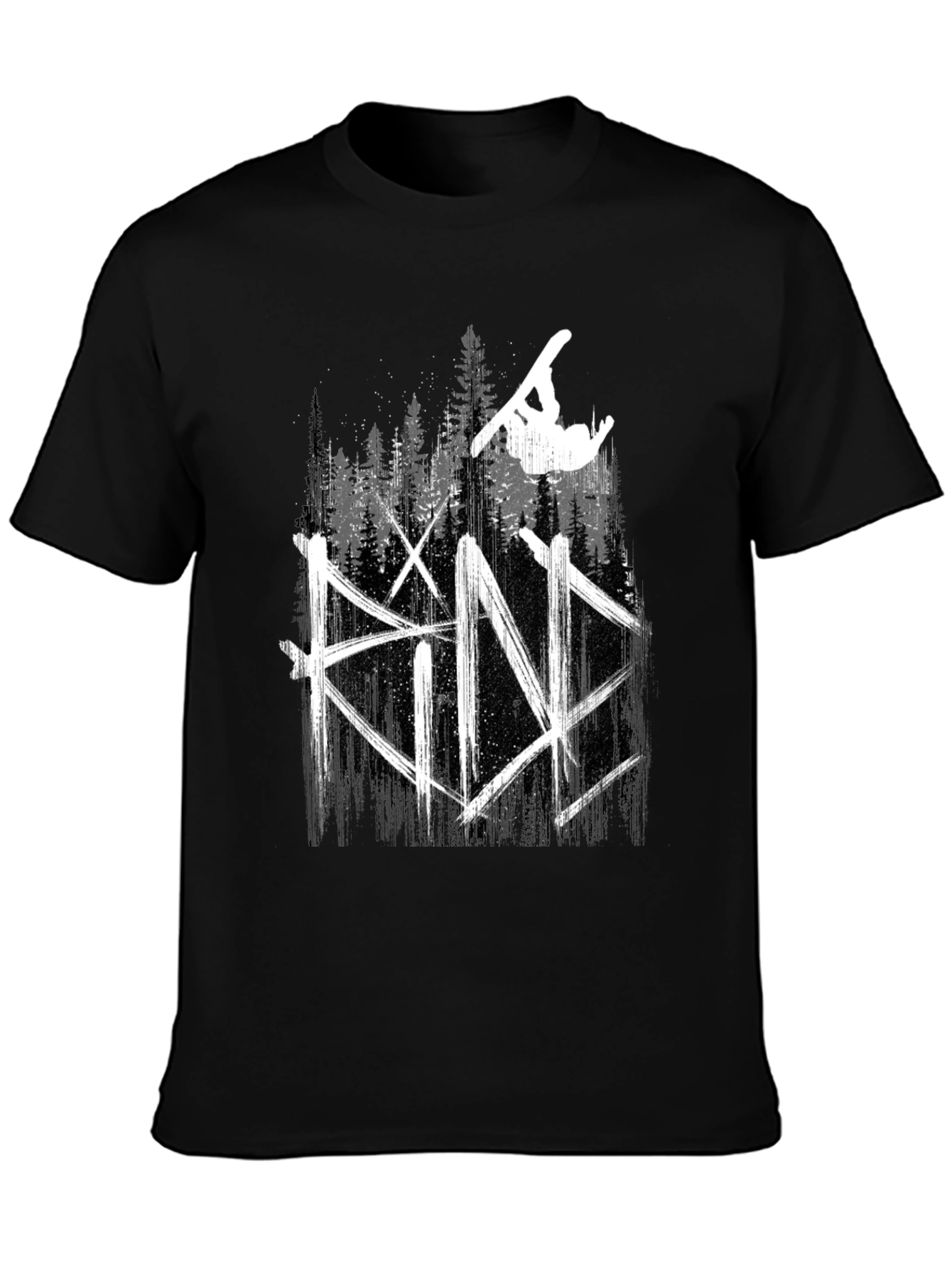 Ride Graphic Tee - Snowboarder T-Shirt